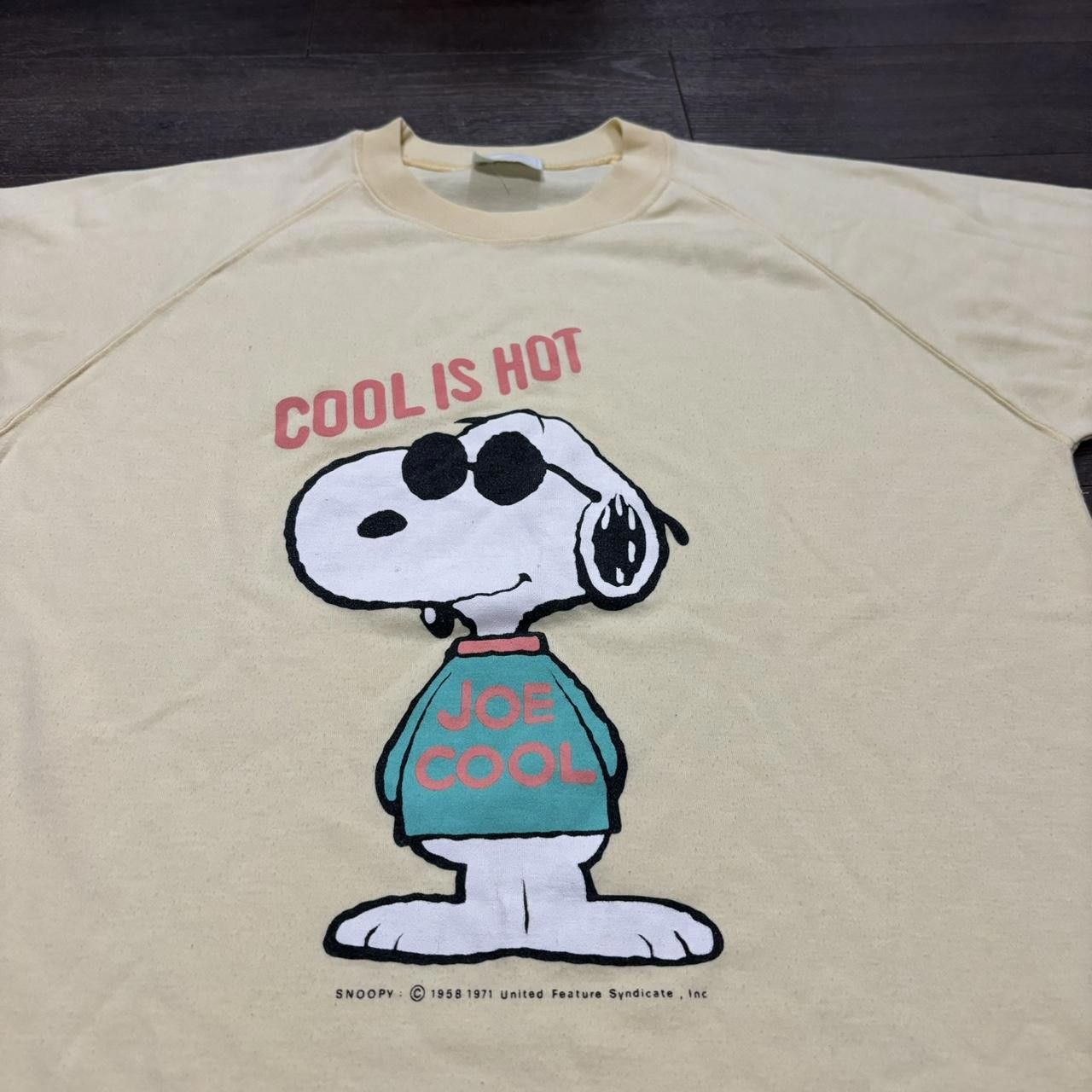 Snoop Dogg vintage snoopy Joe cool hot is cool t shirt 90s M Size US M / EU 48-50 / 2 - 2 Thumbnail