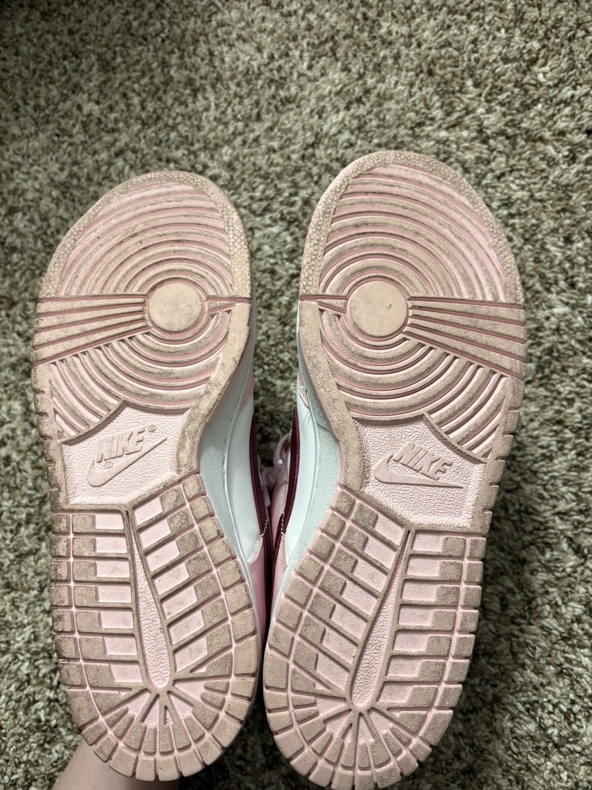 Nike Nike Dunk Low GS Pink Foam Size US 8.5 / IT 38.5 - 6 Thumbnail
