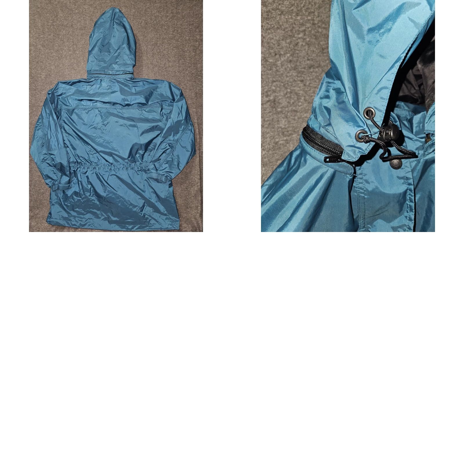 Eddie Bauer VINTAGE Eddie Bauer Jacket Womens XL Blue Gore Tex Hooded Parka Rain Coat 90s Size XL / US 12-14 / IT 48-50 - 9 Thumbnail