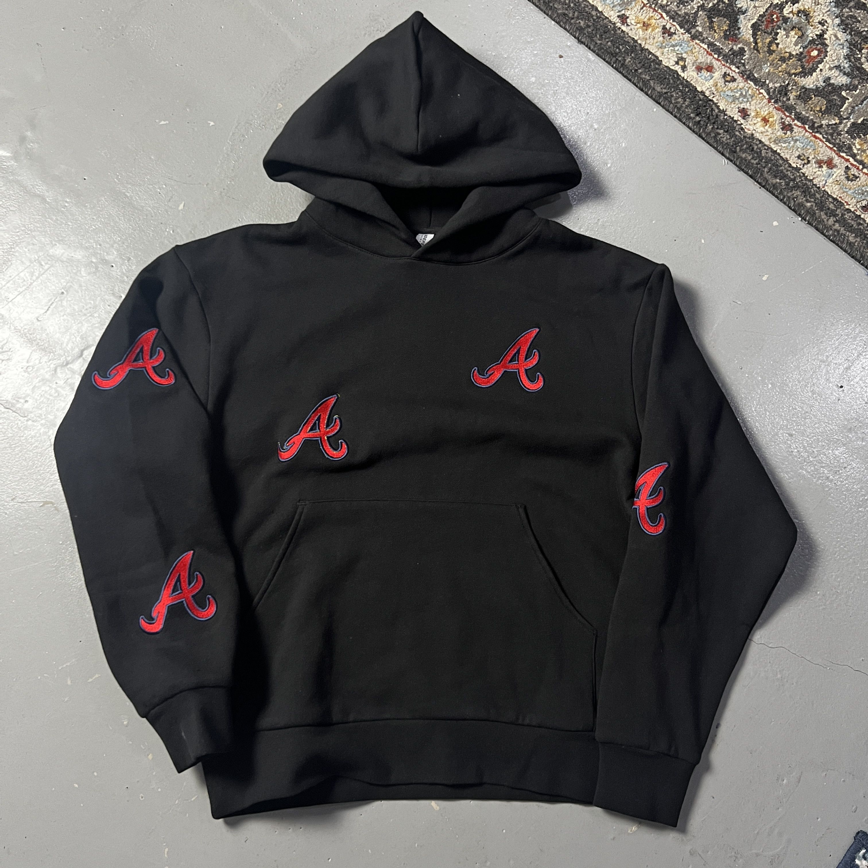 MLB Atlanta 5 Spot Hoodie Embroidered Size US XL / EU 56 / 4 - 1 Thumbnail