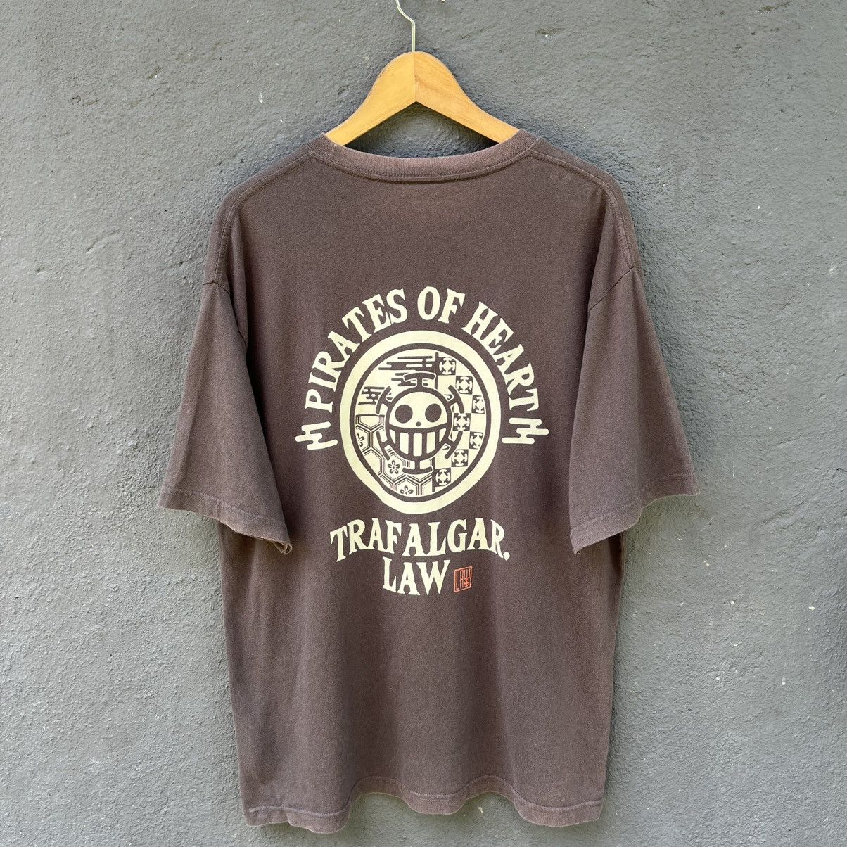 One Piece Thrashed Faded Trafalgar Law One Piece Anima Tee Size US XXL / EU 58 / 5 - 3 Thumbnail