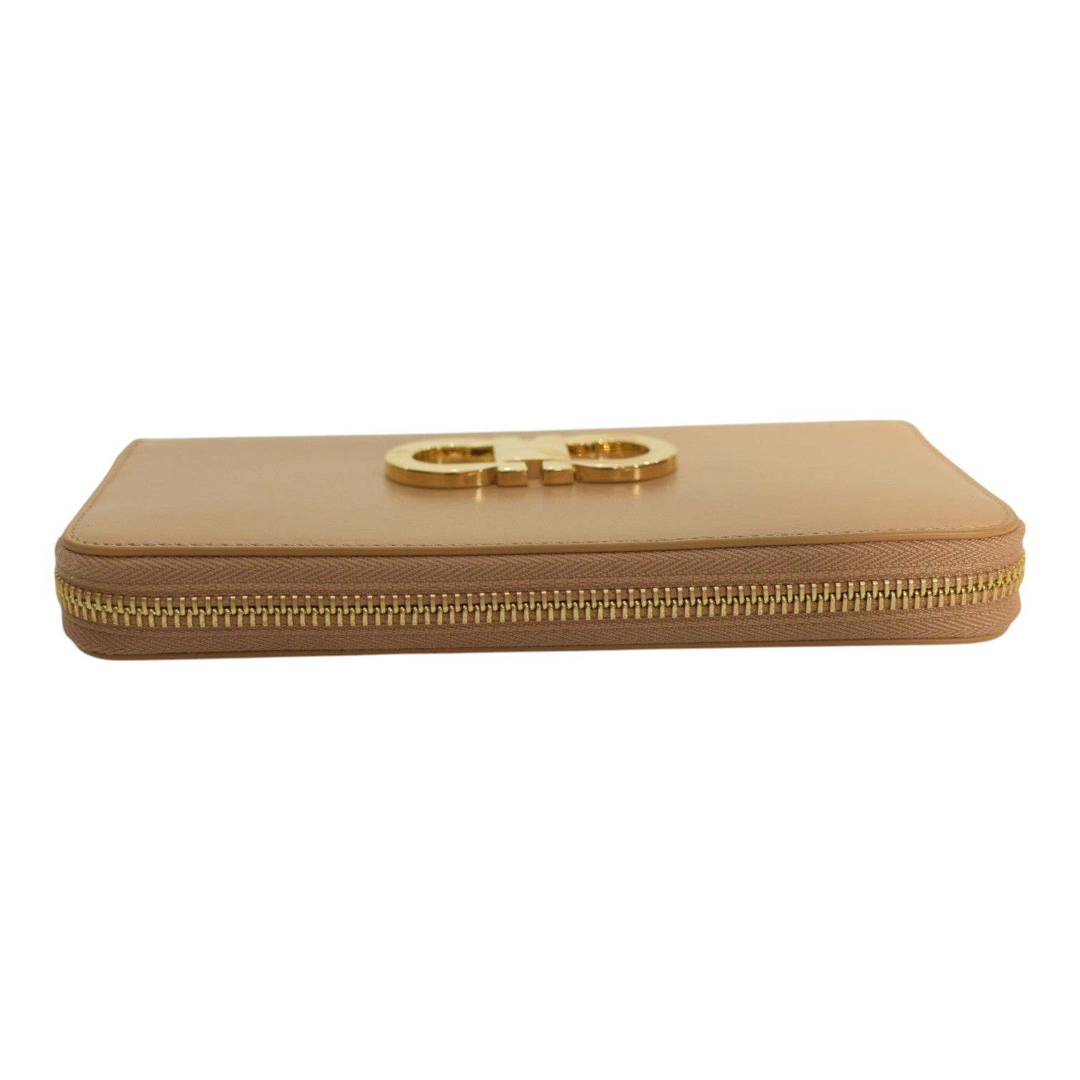 Salvatore Ferragamo Salvatore Ferragamo Gancini leather wallet gold logo Size ONE SIZE - 5 Thumbnail