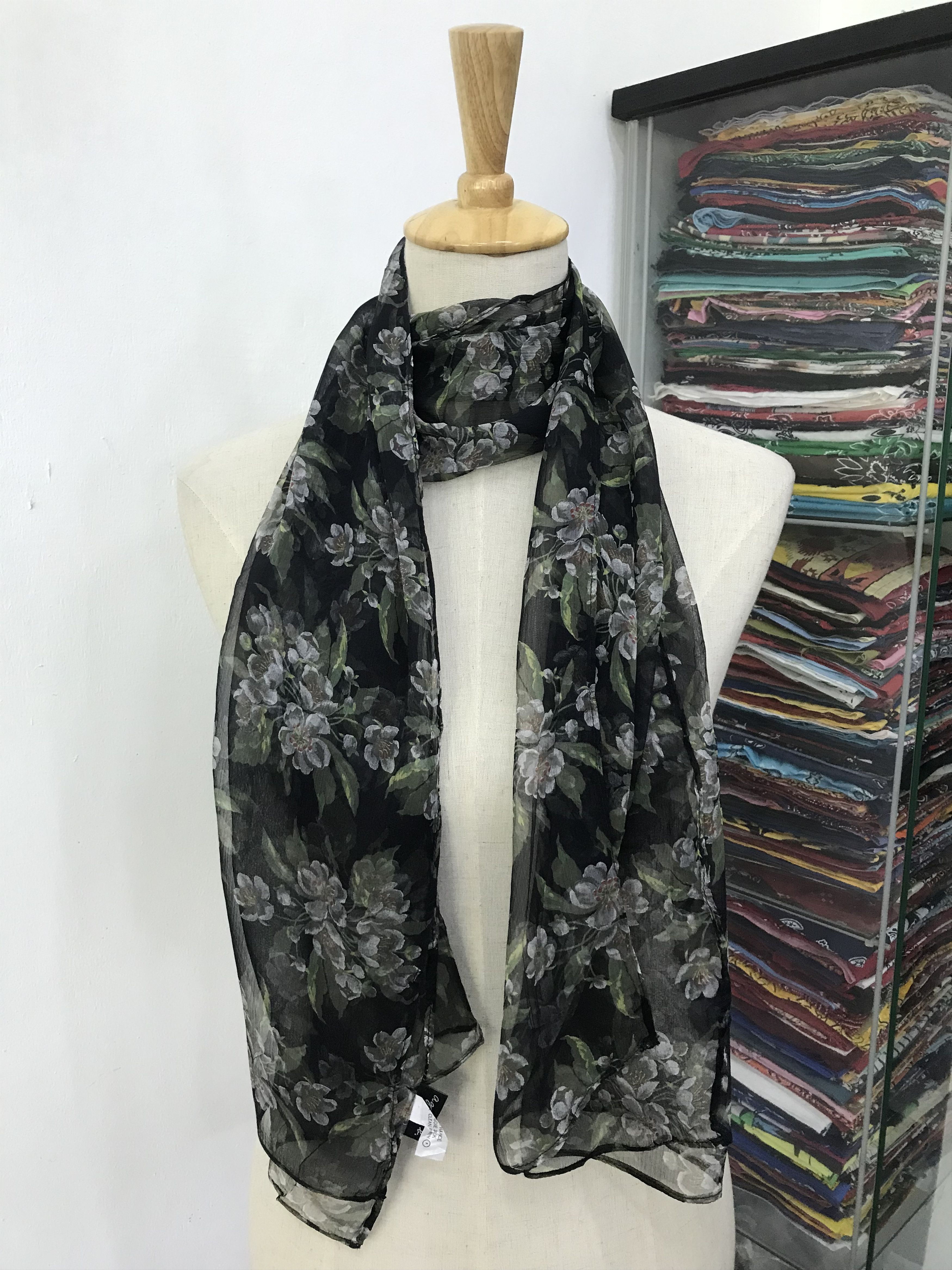 agnes b. Vintage Agnes.B Silk Scarf Size ONE SIZE - 1 Thumbnail