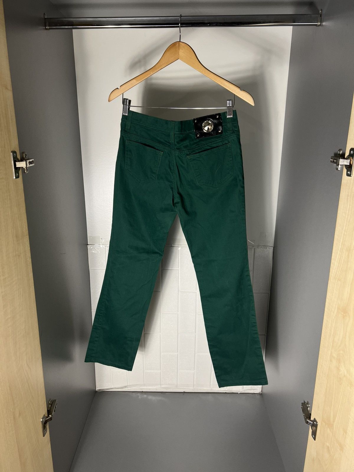 Versus Versace VINTAGE VERSACE JEANS CLASSIC ITALIAN DESIGNER DELUX CASUAL Size 27" / US 4 / IT 40 - 13 Thumbnail
