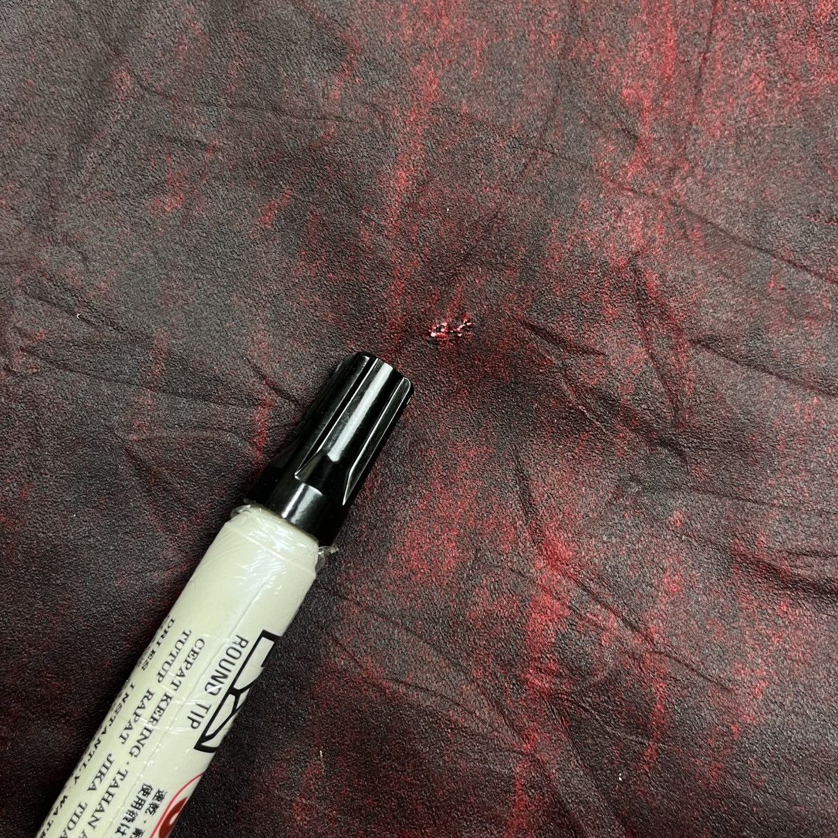 If Six Was Nine Berning sho red blood trim fur coat jacket vkei style Size US L / EU 52-54 / 3 - 14 Thumbnail