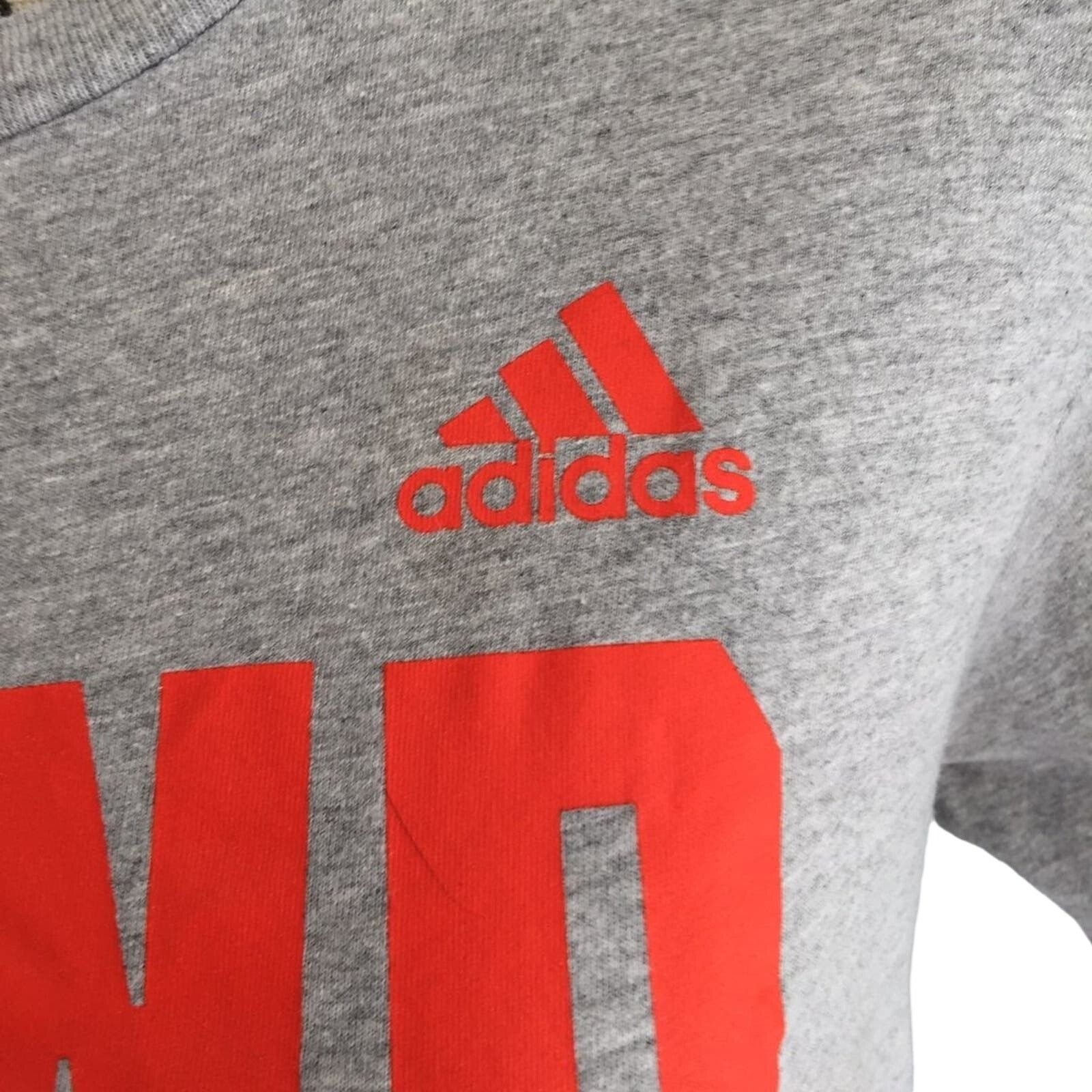 Adidas Adidas Women's Size Small T-Shirt The GO-TO-TEE Gray Unisex Size S / US 4 / IT 40 - 3 Thumbnail