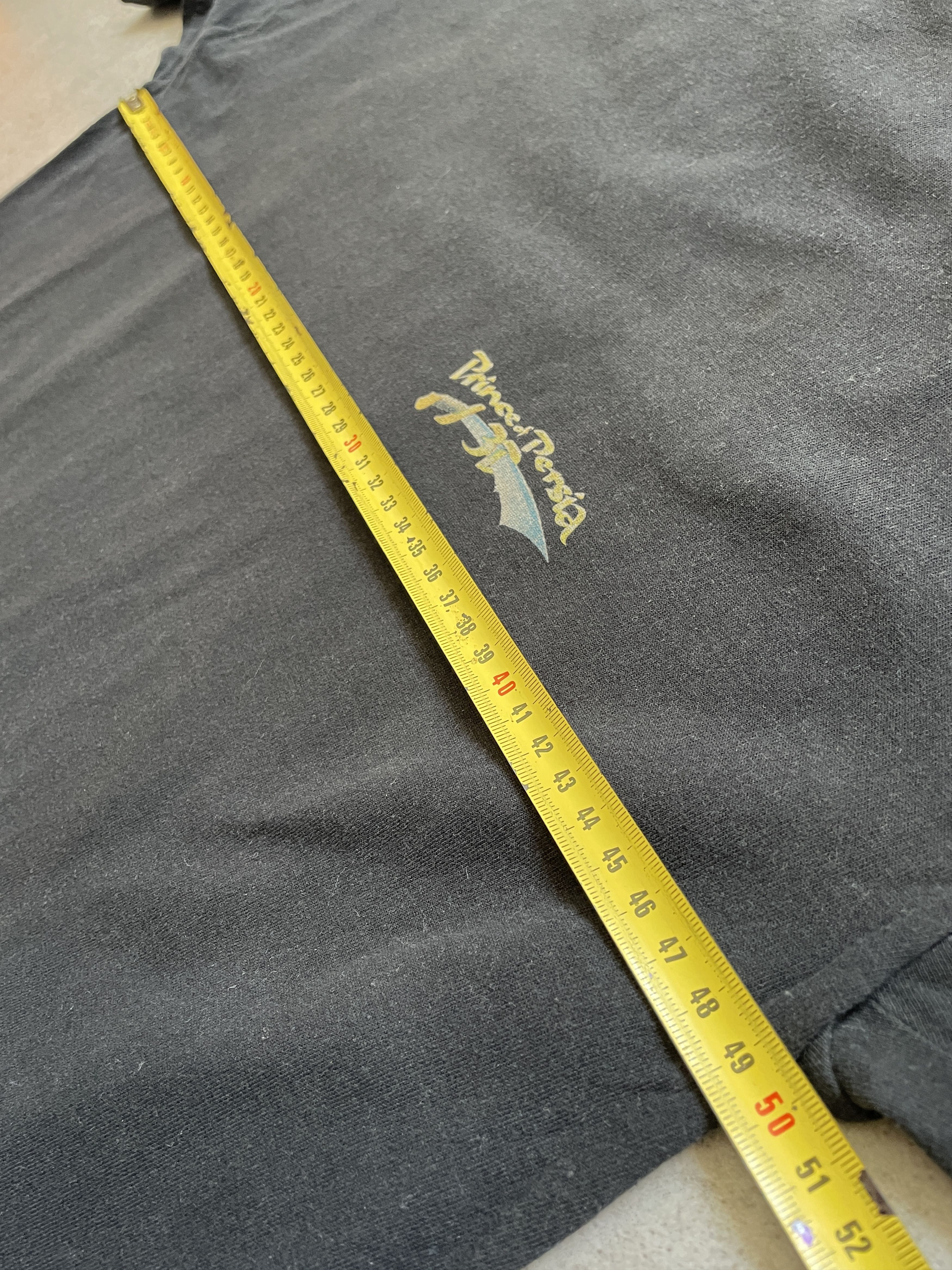 Playstation VINTAGE PRINCE OF PERSIA ON TOUR 1 2D GAME WASHED BLACK TEE Size US M / EU 48-50 / 2 - 7 Thumbnail