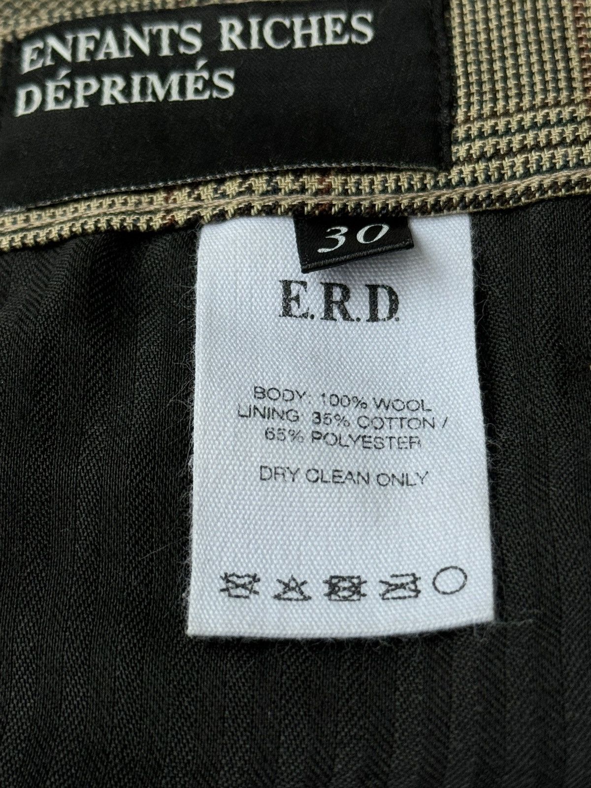 Enfants Riches Deprimes SS18 We Are All Prostitutes Patch Trouser Size US 34 / EU 50 - 10 Thumbnail
