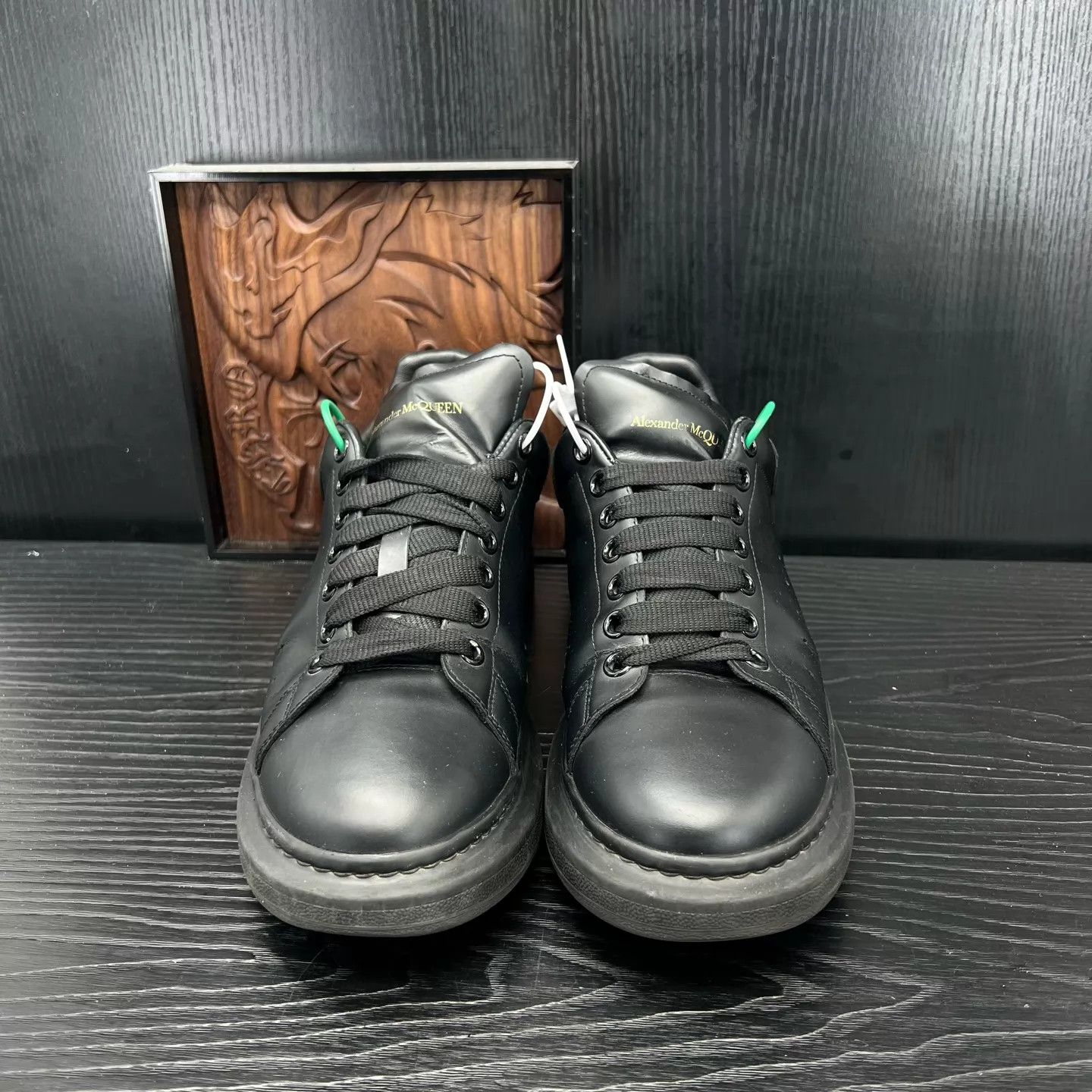 Alexander McQueen Alexander McQueen Black 44 Original Box Good Condition Size US 11 / EU 44 - 4 Thumbnail