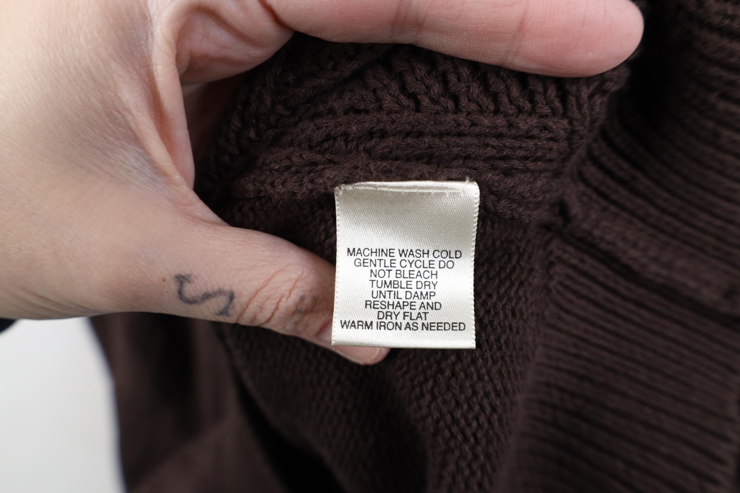Vintage Vintage 90s Streetwear Diamond Weave Knit Sweater Vest Brown Size US XL / EU 56 / 4 - 7 Thumbnail