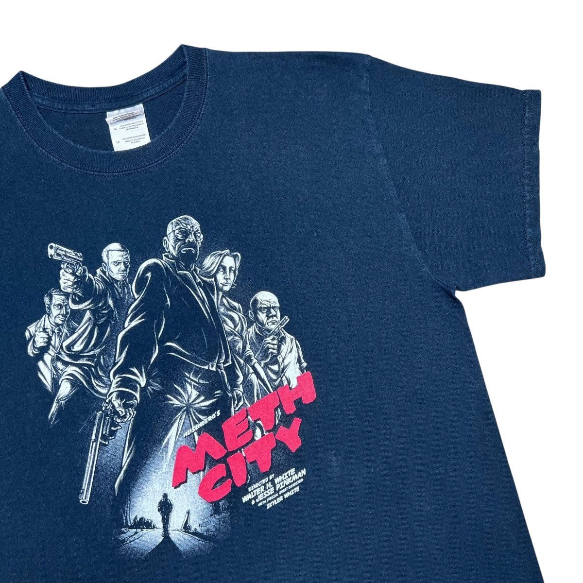 Gildan Vtg 2000s Breaking Bad Meth City Sin City Movie Parody Tee Size US M / EU 48-50 / 2 - 8 Thumbnail