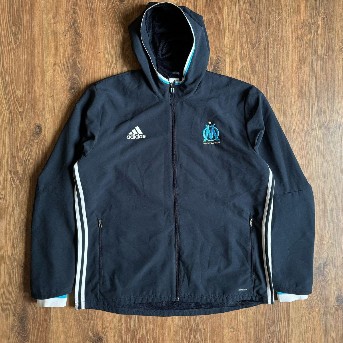 Adidas Adidas Olympique Marseille Jacket 2016 Men’s XL Size US XL / EU 56 / 4 - 1 Thumbnail