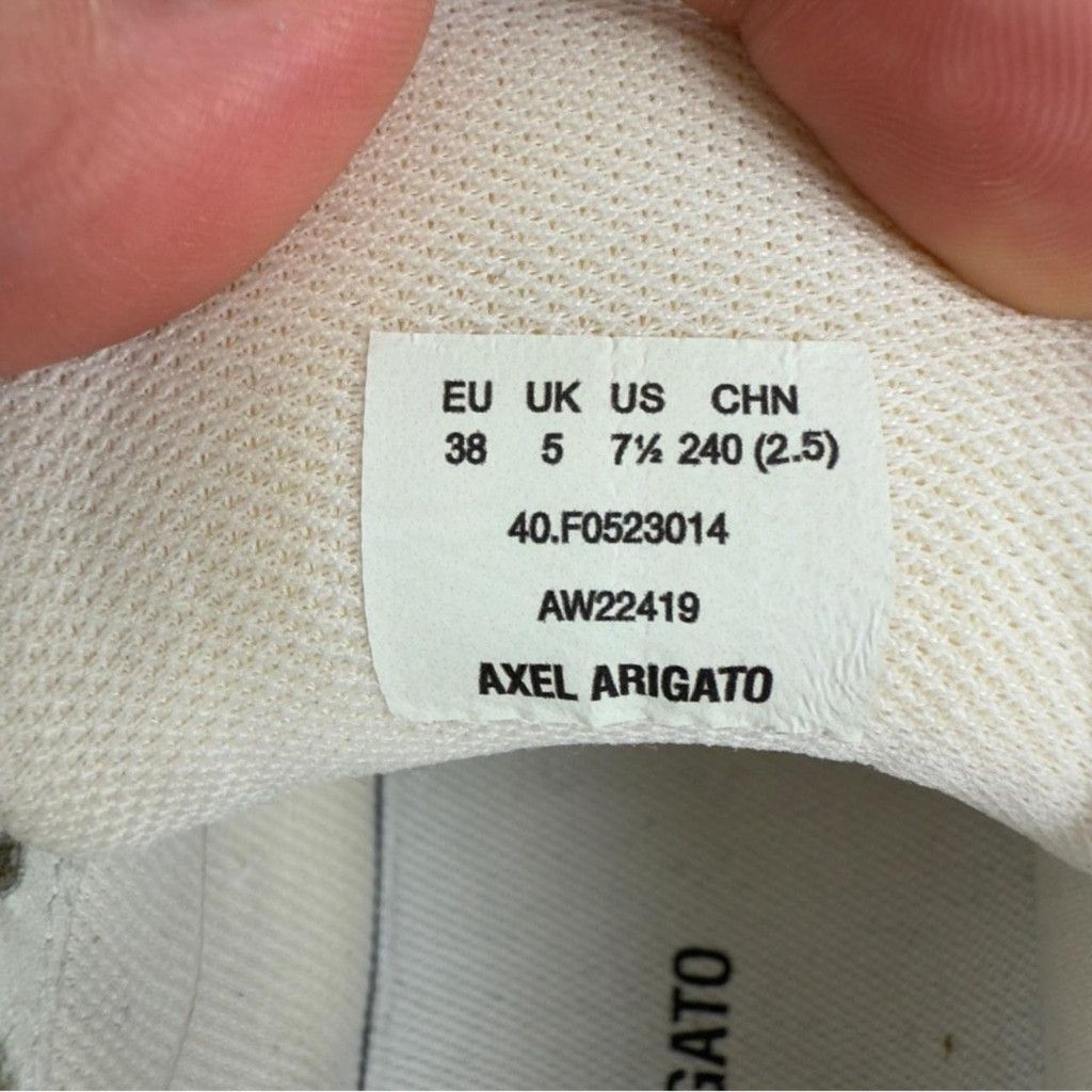 Axel Arigato Axel Arigato Men's Sz 7.5 US/5 UK/38 EU Area Low Leather Size US 7.5 / EU 40-41 - 2 Thumbnail