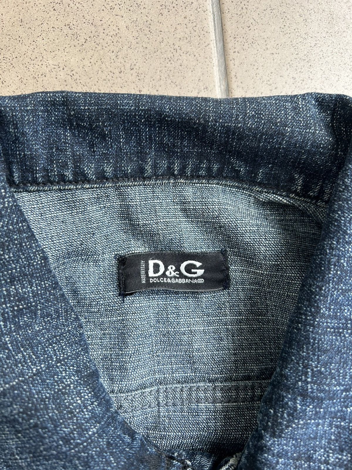 Dolce & Gabbana × Vintage Denim Jacket Dolce&Gabbana Vintage Size US L / EU 52-54 / 3 - 5 Thumbnail