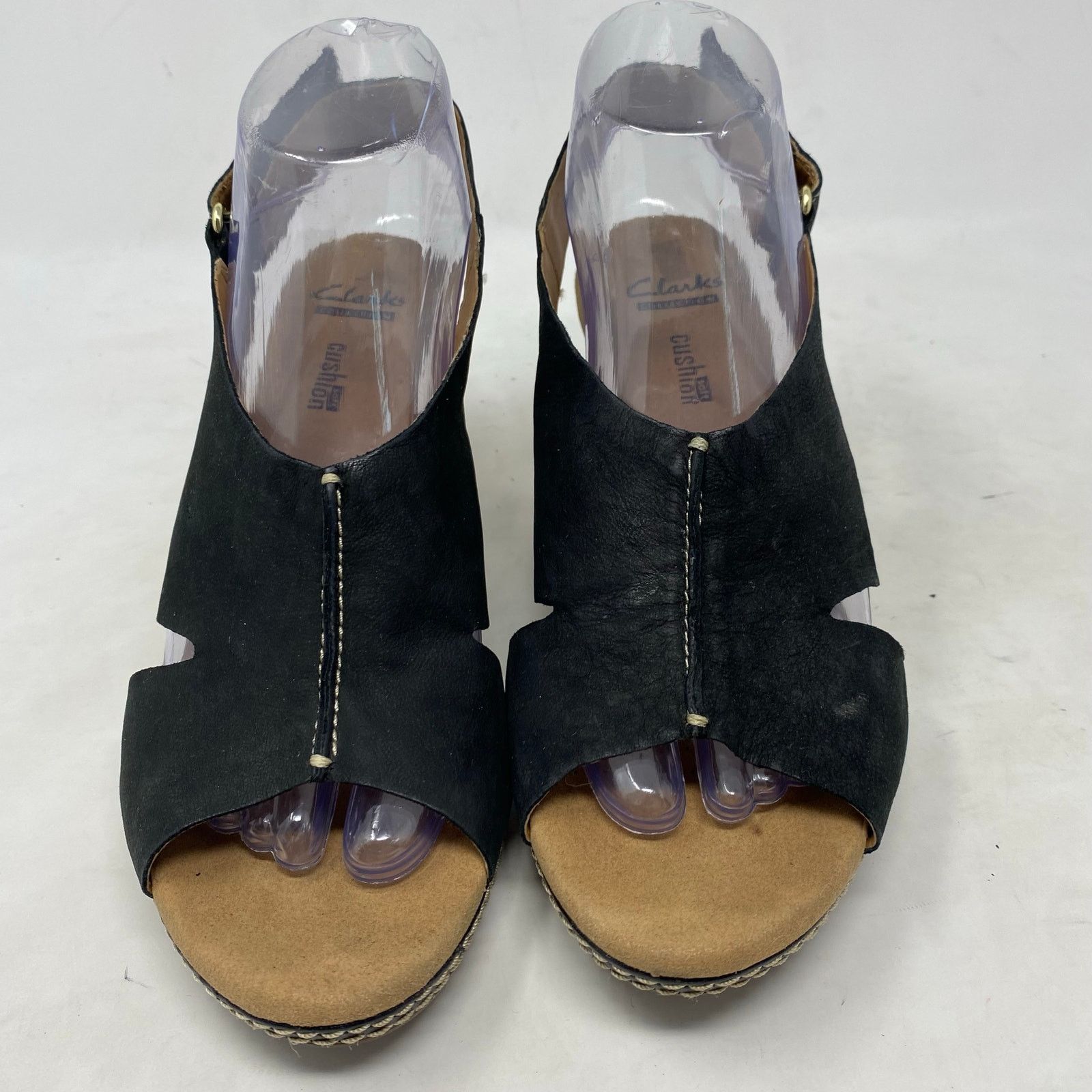 Clarks Clarks Helio Float Cushion Soft Comfort Cork Wedge Size 9 Size US 9 / IT 39 - 3 Thumbnail