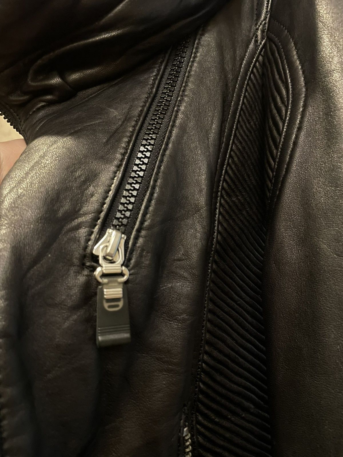 Le Grande Bleu (L.G.B.) L.G.B BONO-9 leather jacket Size US XS / EU 42 / 0 - 13 Thumbnail
