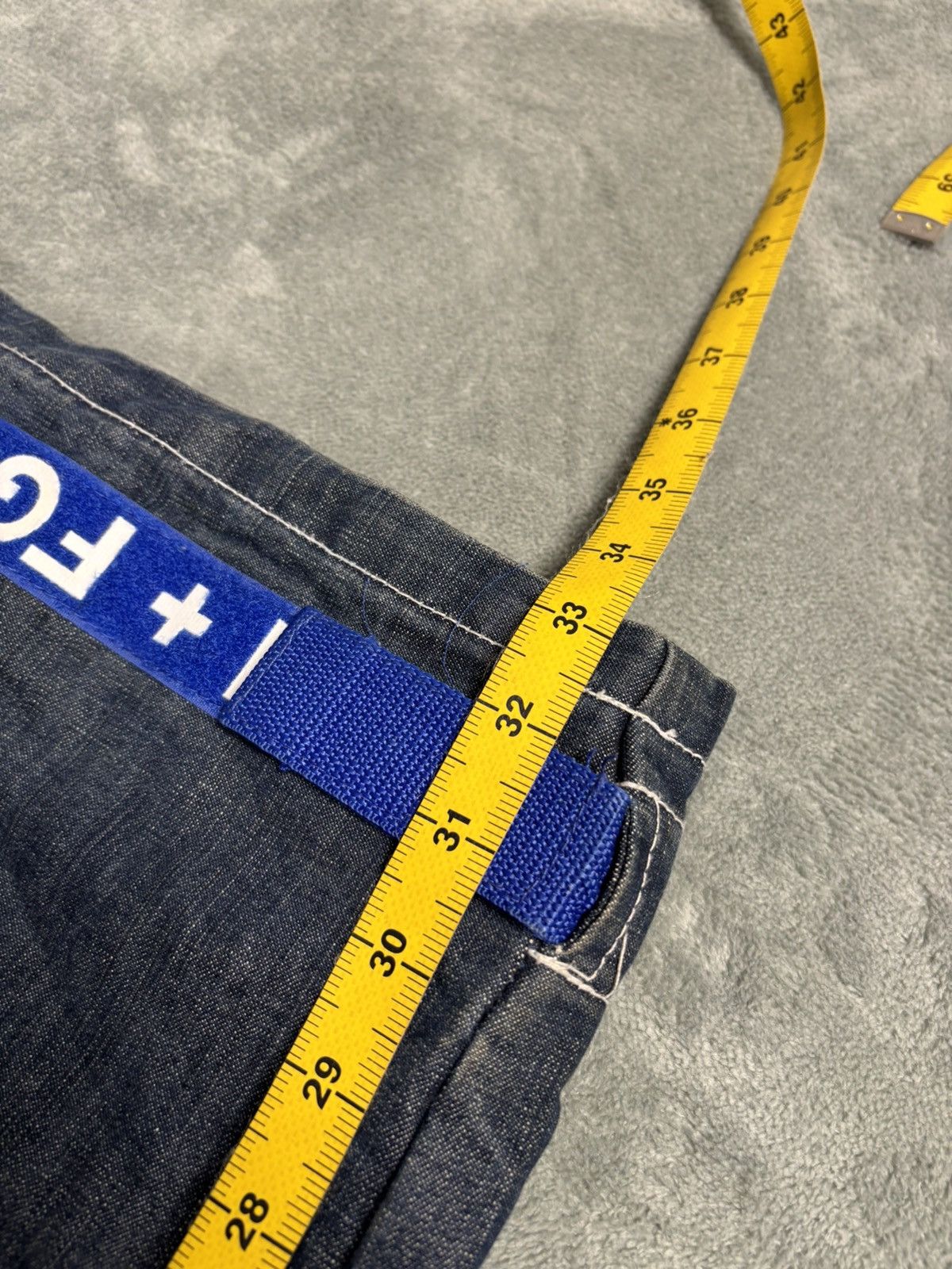 Marithe + Francois Girbaud Marithe Francois Girbaud Baggy Denim Pants. S0357 Size US 33 - 20 Thumbnail