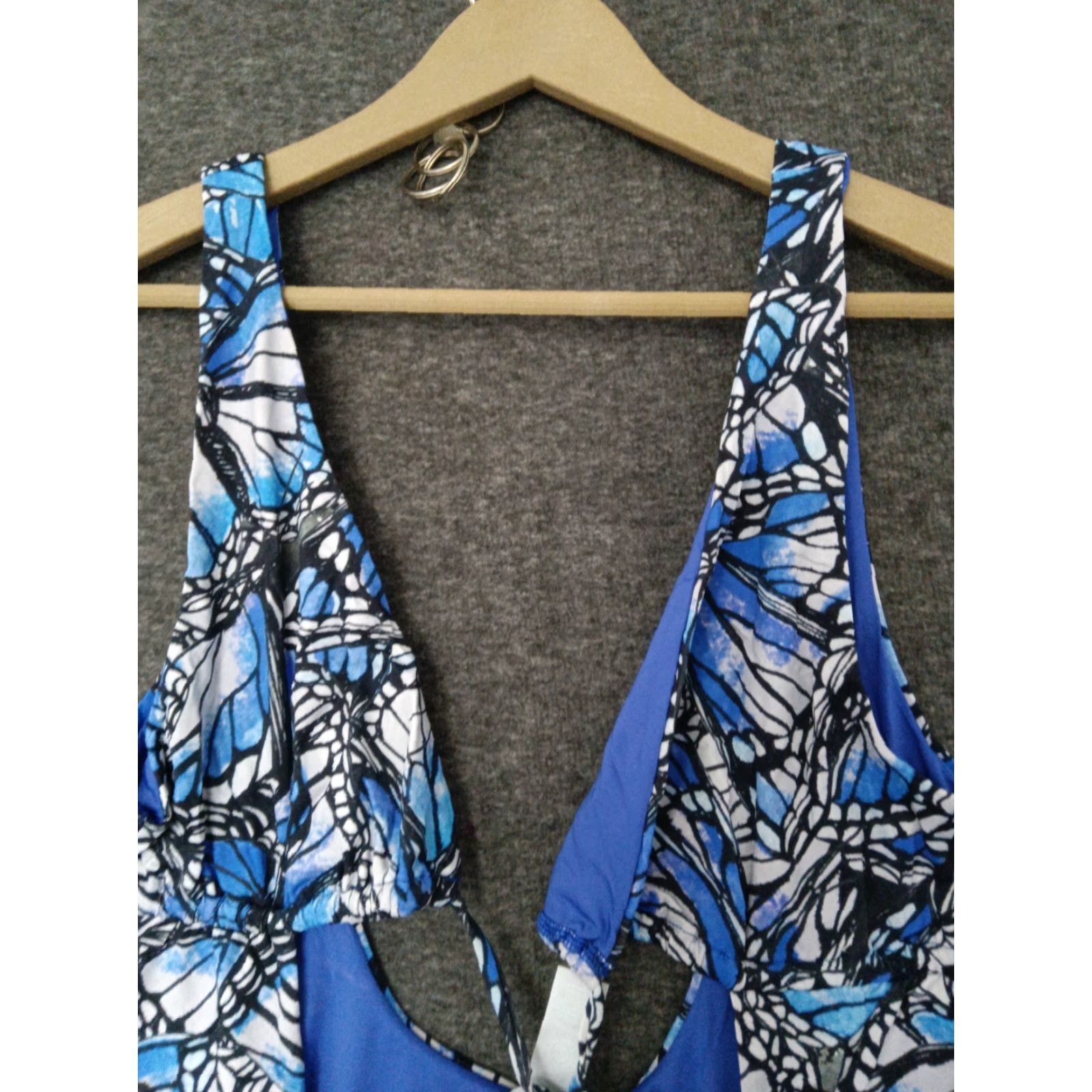 Triangl Toluca Swim One Piece Multicolor 3XL Triangle Waist Wrap Open Tummy Sexy Nylon Spandex Women Beach Size ONE SIZE - 3 Thumbnail
