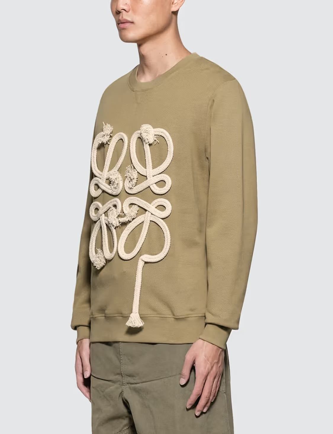 Loewe LOEWE ANAGRAM ROPE SWEATSHIRT BEIGE Size US M / EU 48-50 / 2 - 6 Thumbnail