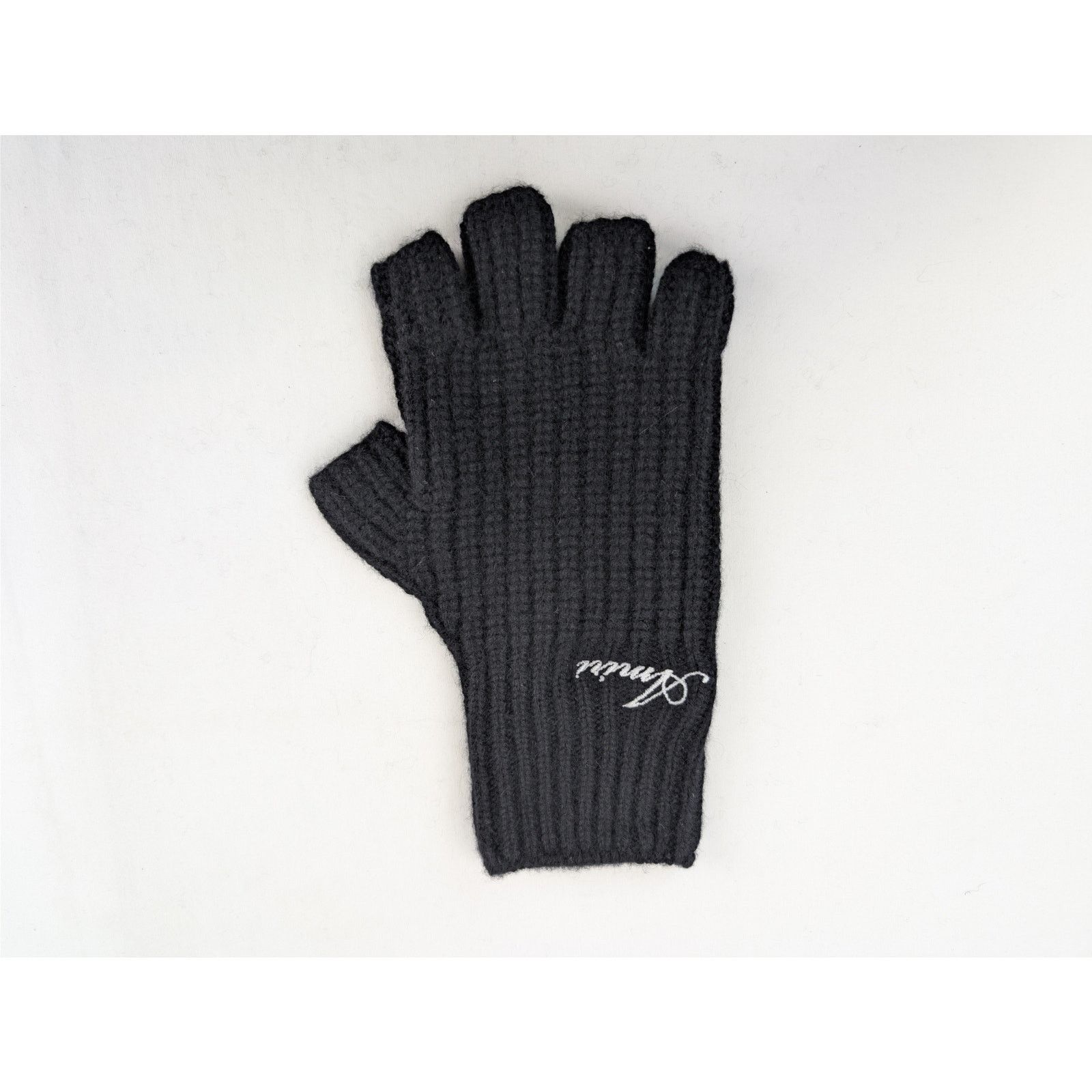 Amiri o1rshd1 Q:5 / Size: OS / Cashmere Fingerless Gloves in Black Size ONE SIZE - 10 Thumbnail