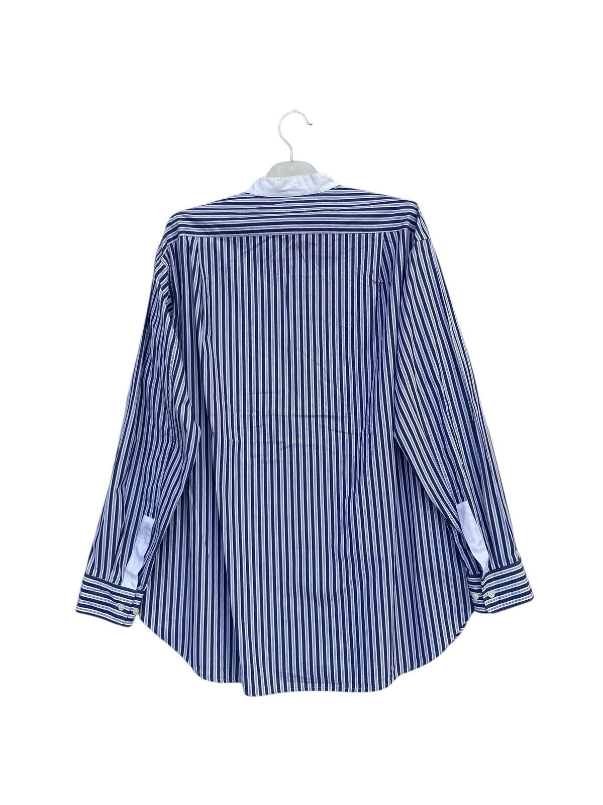Jil Sander × Uniqlo Uniqlo X Jil Sander Stripe Shirt Size US L / EU 52-54 / 3 - 2 Thumbnail