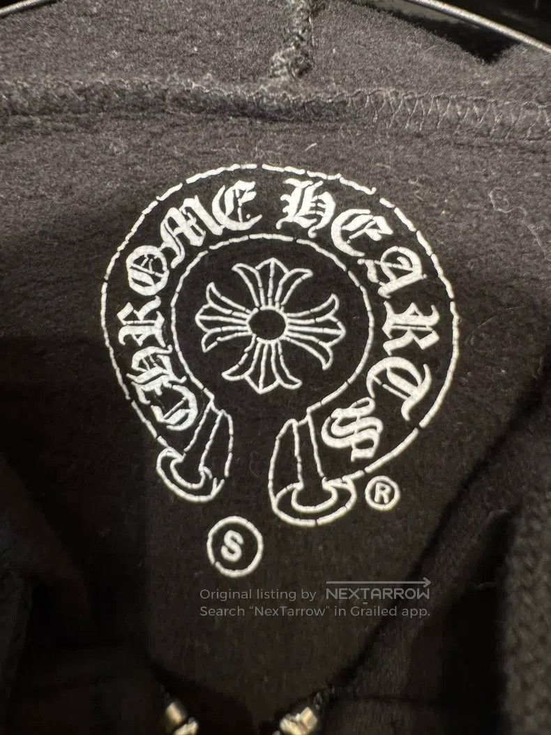 Chrome Hearts CHROME HEARTS Size S Cross-stitch cross printed coat hoodie Size US S / EU 44-46 / 1 - 4 Thumbnail