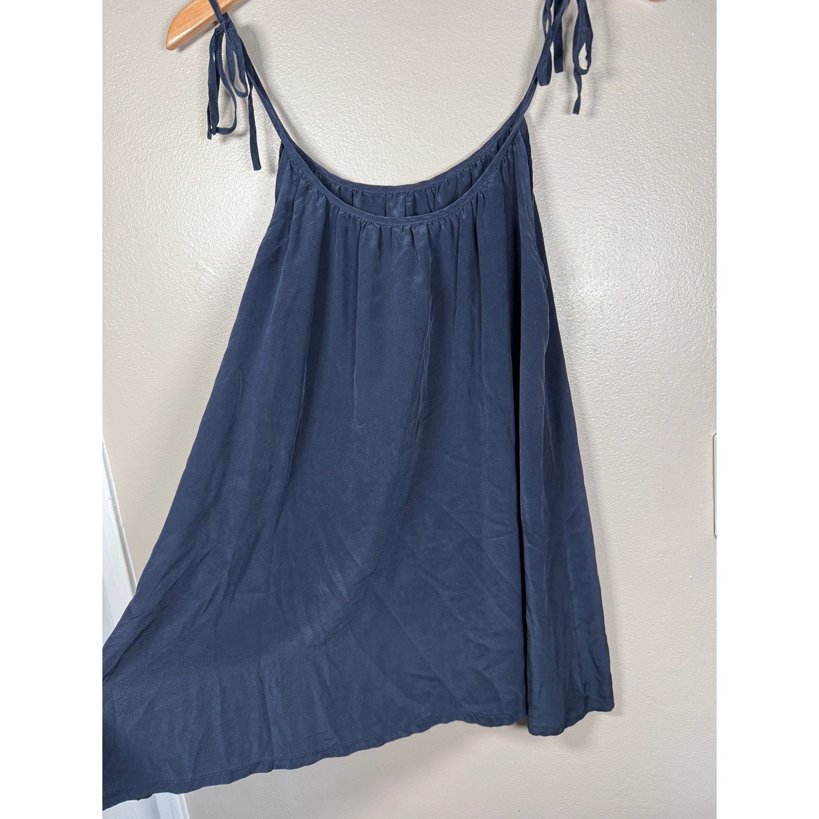 Designer Jenni Kayne Silk Shoulder Tie Cami size S Size S / US 4 / IT 40 - 2 Thumbnail