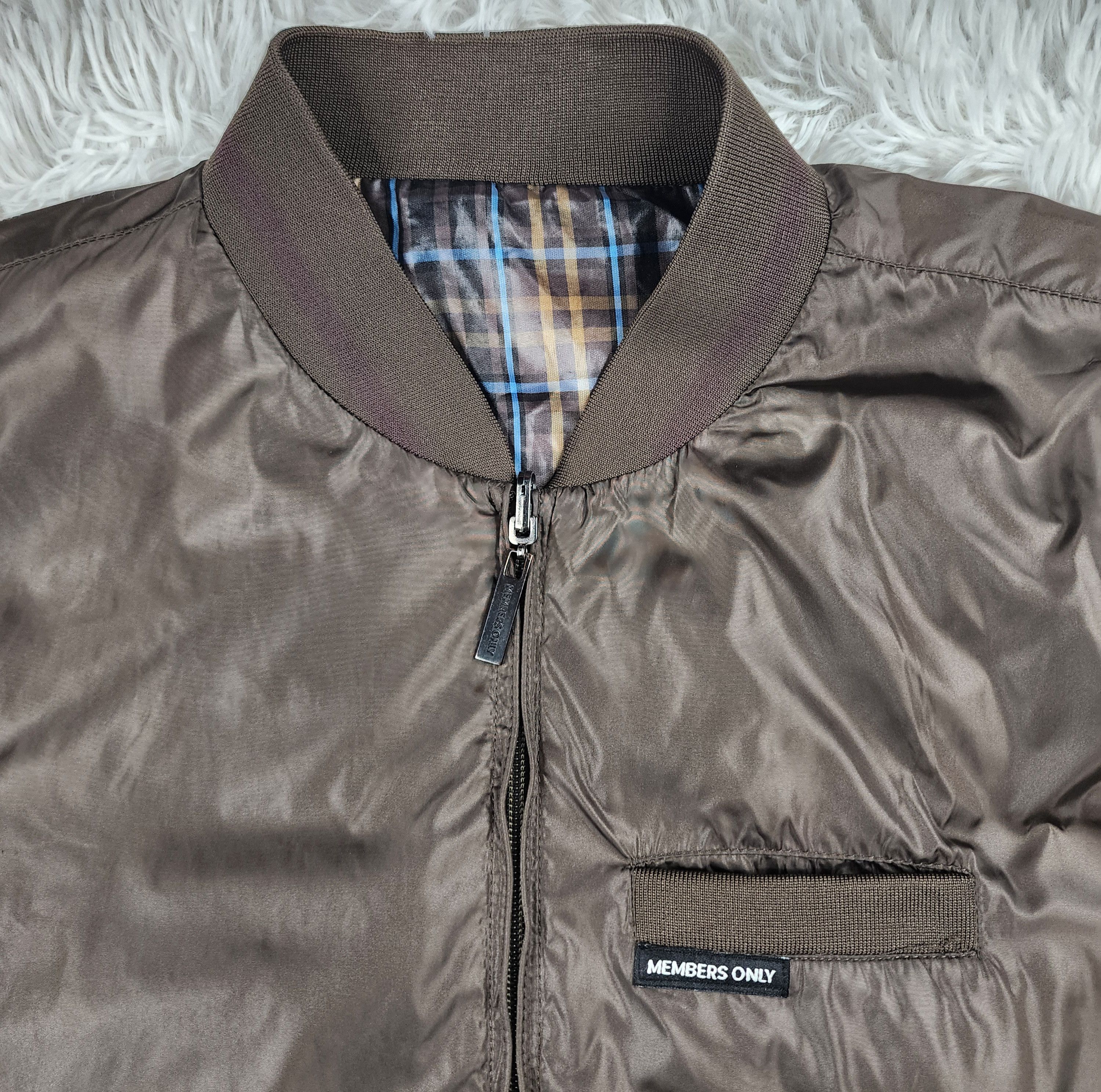 Members Only Members Only man reversible brown light jacket Size M Size US M / EU 48-50 / 2 - 5 Thumbnail