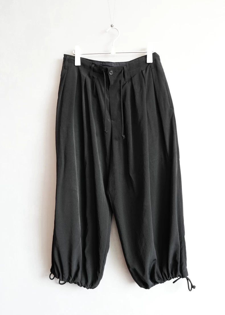 Yohji Yamamoto Yohji Yamamoto 21SS Pleated triacetate balloon pants-2505 Size US 32 / EU 48 - 1 Thumbnail