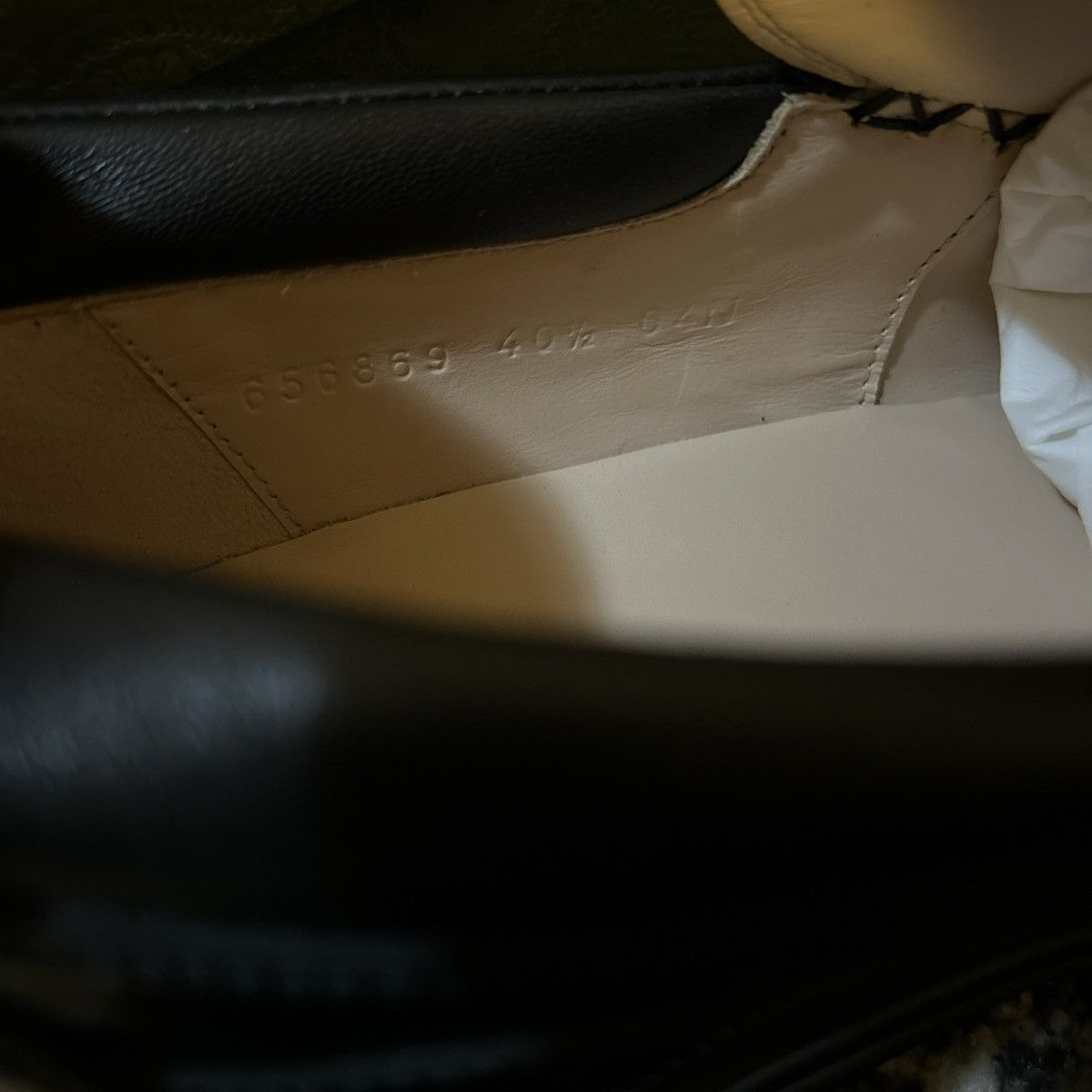 Gucci Gucci Horsebit Lug Sole Loafer Moccasin Leather Black Size US 10.5 / IT 40.5 - 6 Thumbnail