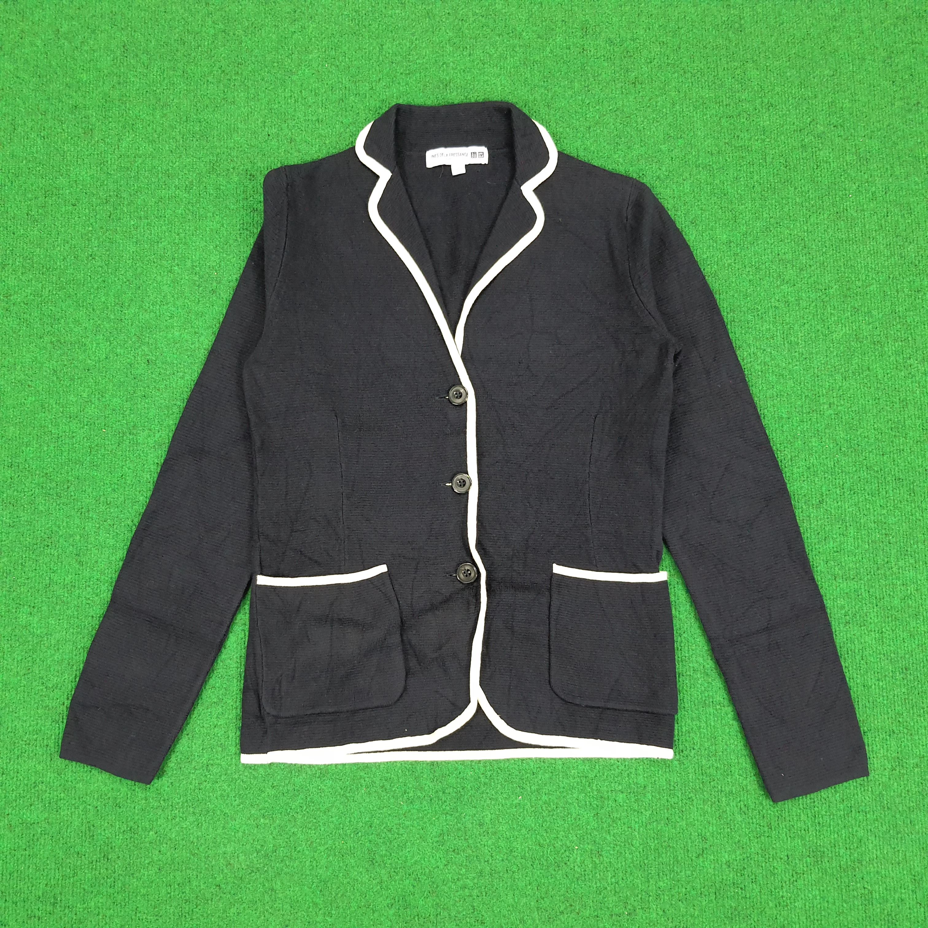 Japanese Brand × Vintage Vintage Inee De La Fressange Japanese Brand Cardigans Size XS / US 0-2 / IT 36-38 - 1 Thumbnail