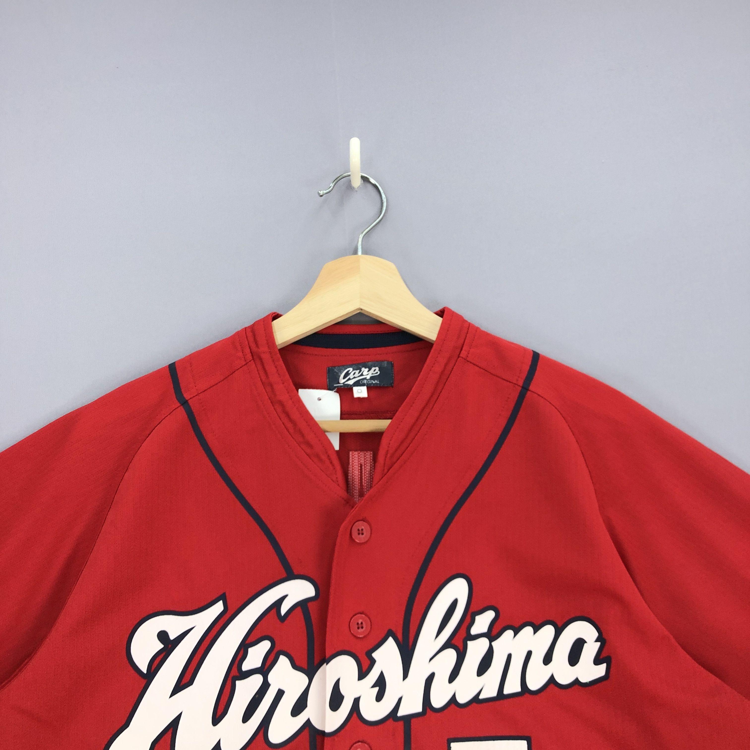 Japanese Brand Vintage Y2K Japanese Hiroshima Baseball T Shirt Sportswear Size US L / EU 52-54 / 3 - 2 Thumbnail