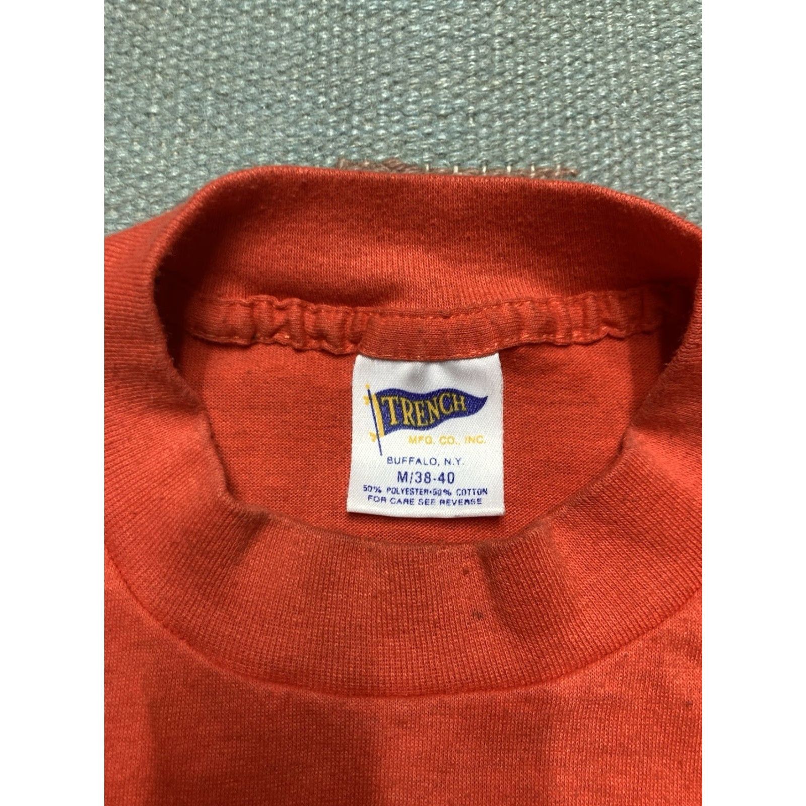 Vintage VINTAGE 80s graphic t shirt Denver broncos Super Bowl 1988 single stitch Medium Size US M / EU 48-50 / 2 - 7 Thumbnail