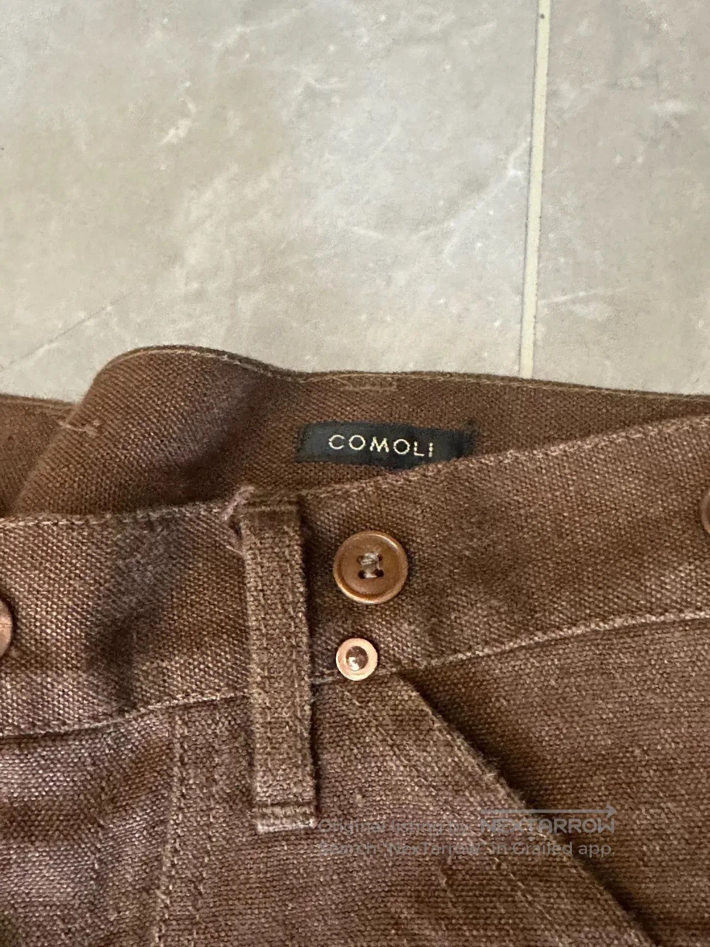 Comoli COMOLI Duck Painter Pants. Size US 26 / EU 42 - 5 Thumbnail