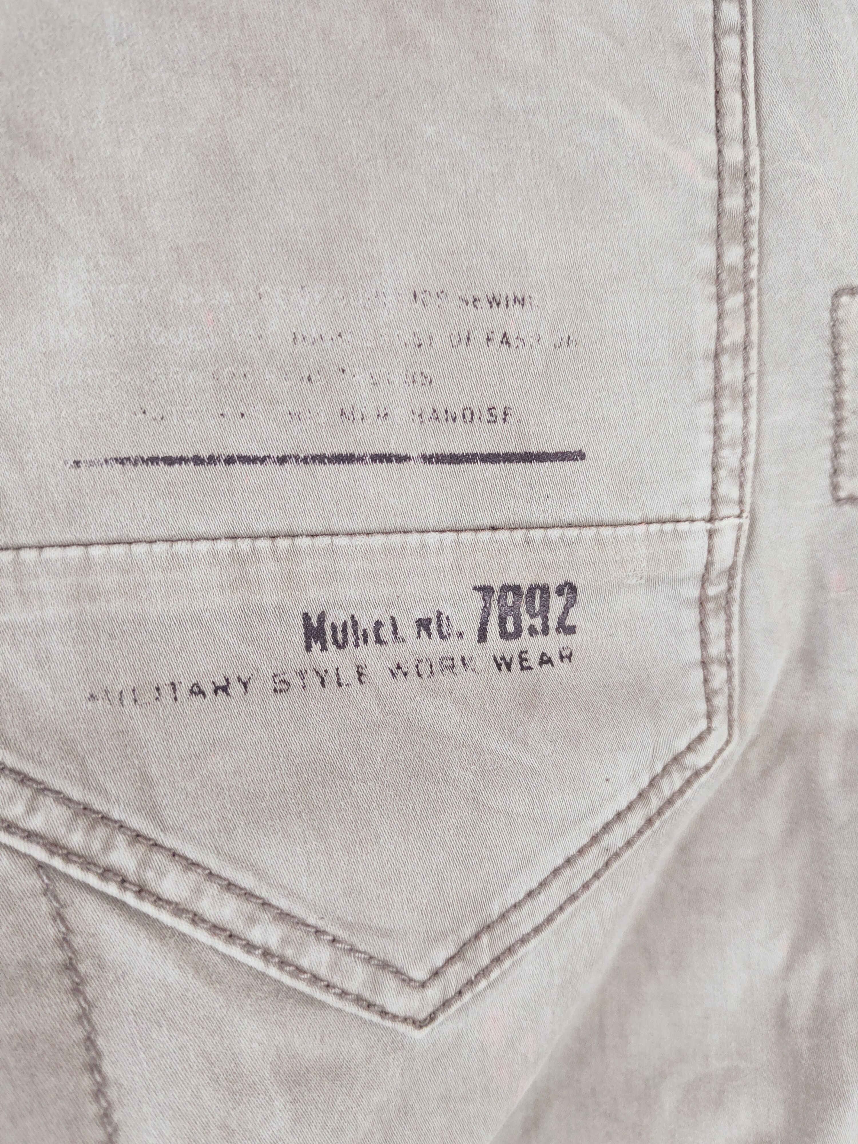 Japanese Brand I'z Frontier Gray Multipocket Tactical Cargo Pants #W859 Size US 30 / EU 46 - 12 Thumbnail