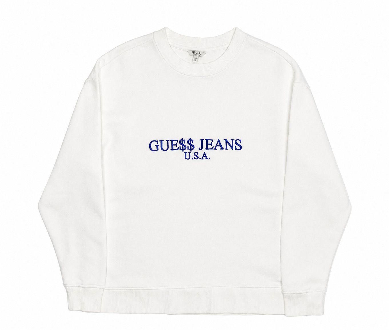 A$AP Rocky × Guess Guess X Asap Rocky Crewneck Sweatshirt Mens Sz S White Size US S / EU 44-46 / 1 - 1 Thumbnail