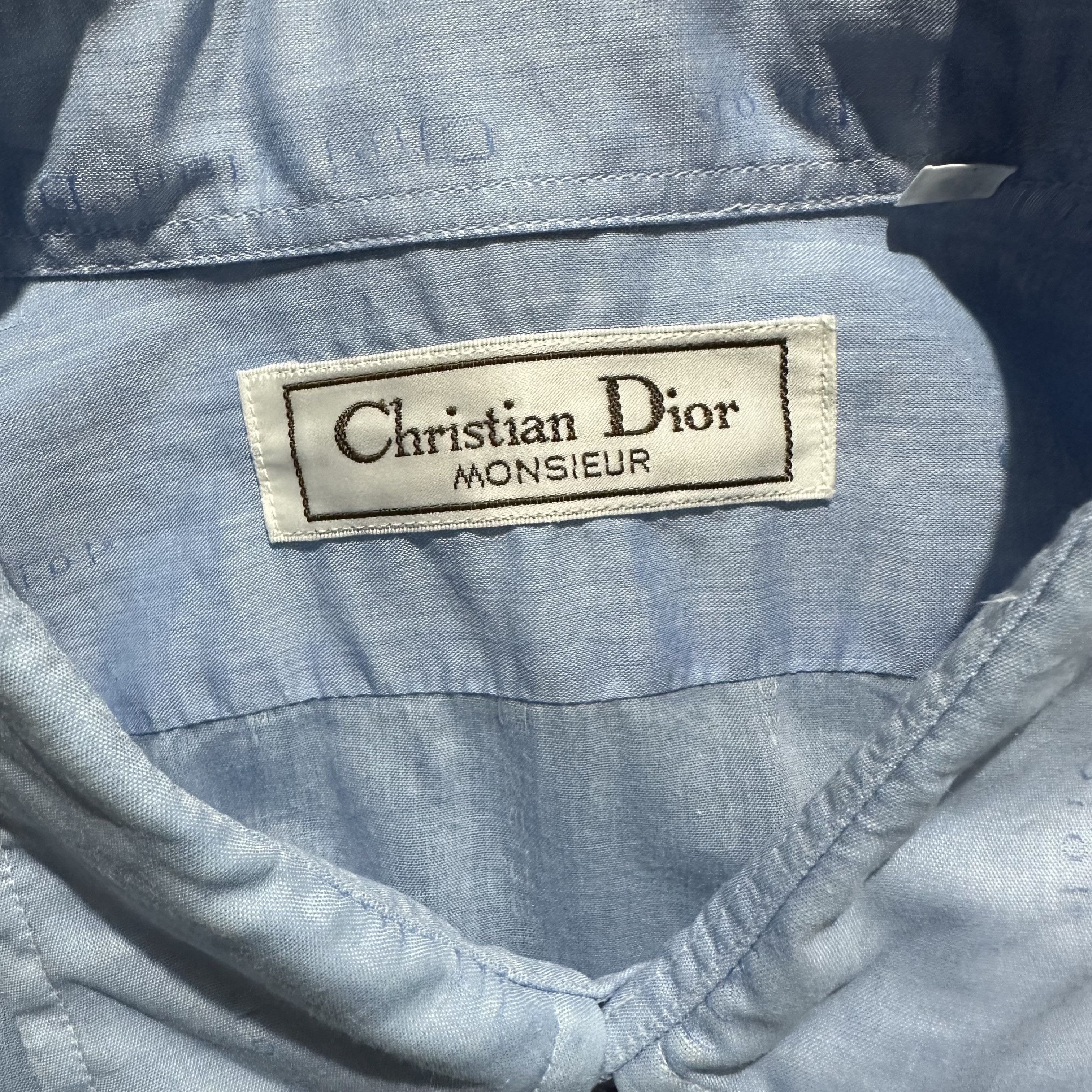 Christian Dior Monsieur Vintage Christian Dior Monogram Button Ups Size US L / EU 52-54 / 3 - 5 Thumbnail
