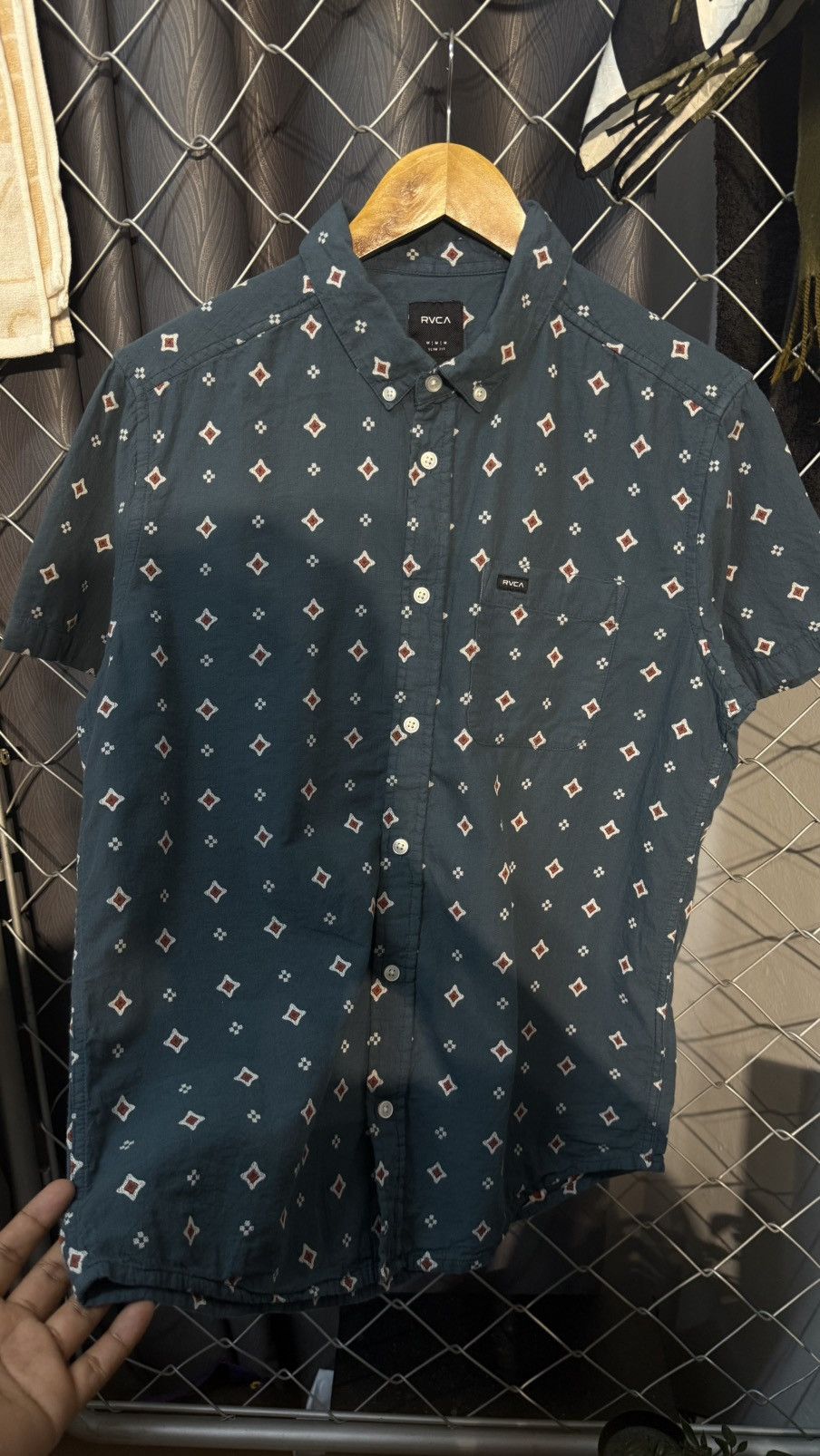 RVCA RVCA SHIRT That’ll Do Dobby slim Fit Size US M / EU 48-50 / 2 - 3 Thumbnail