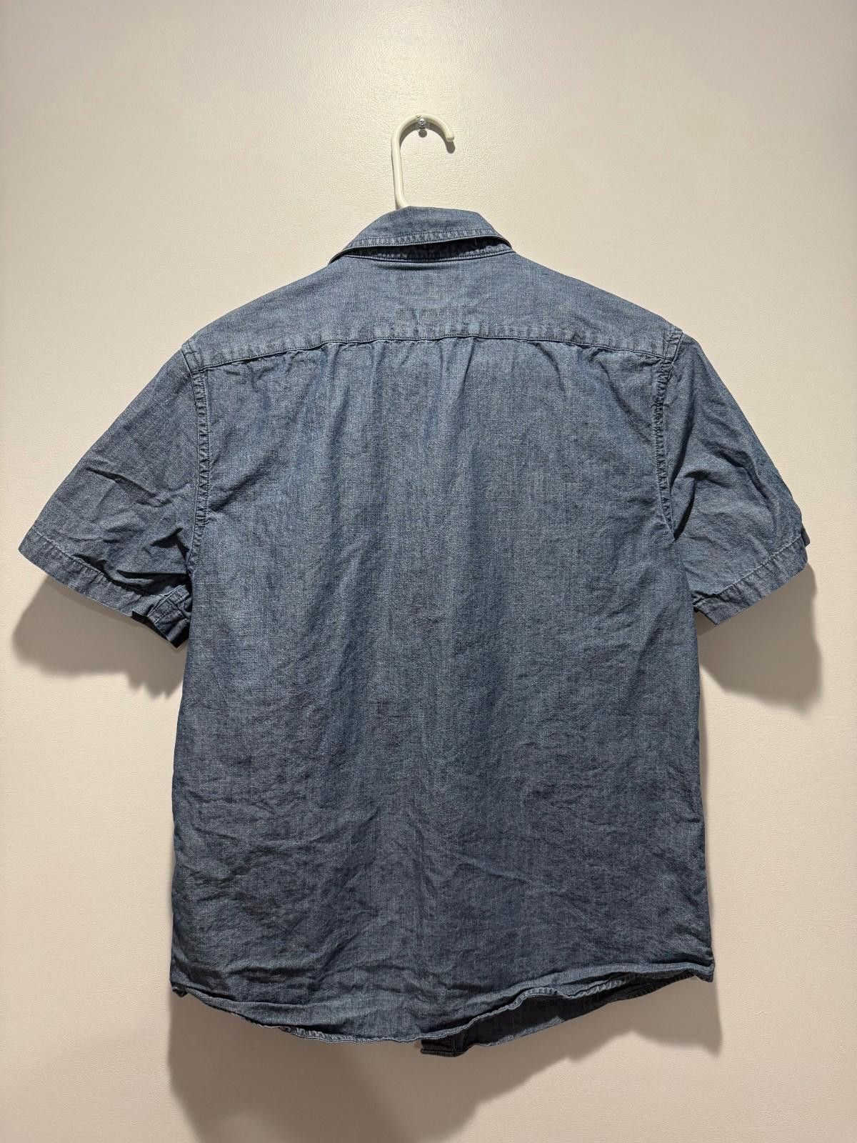Banana Republic BANANA REPUBLIC Blue Denim Polo, Mens, Size: Small Size US S / EU 44-46 / 1 - 2 Thumbnail