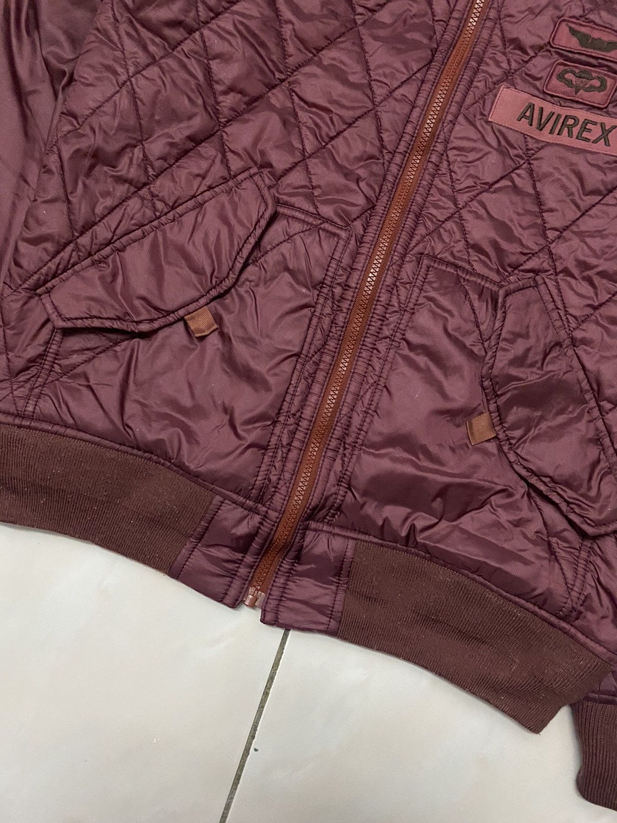 Avirex Avirex Jacket Zipper Bomber Jacket Size US L / EU 52-54 / 3 - 3 Thumbnail
