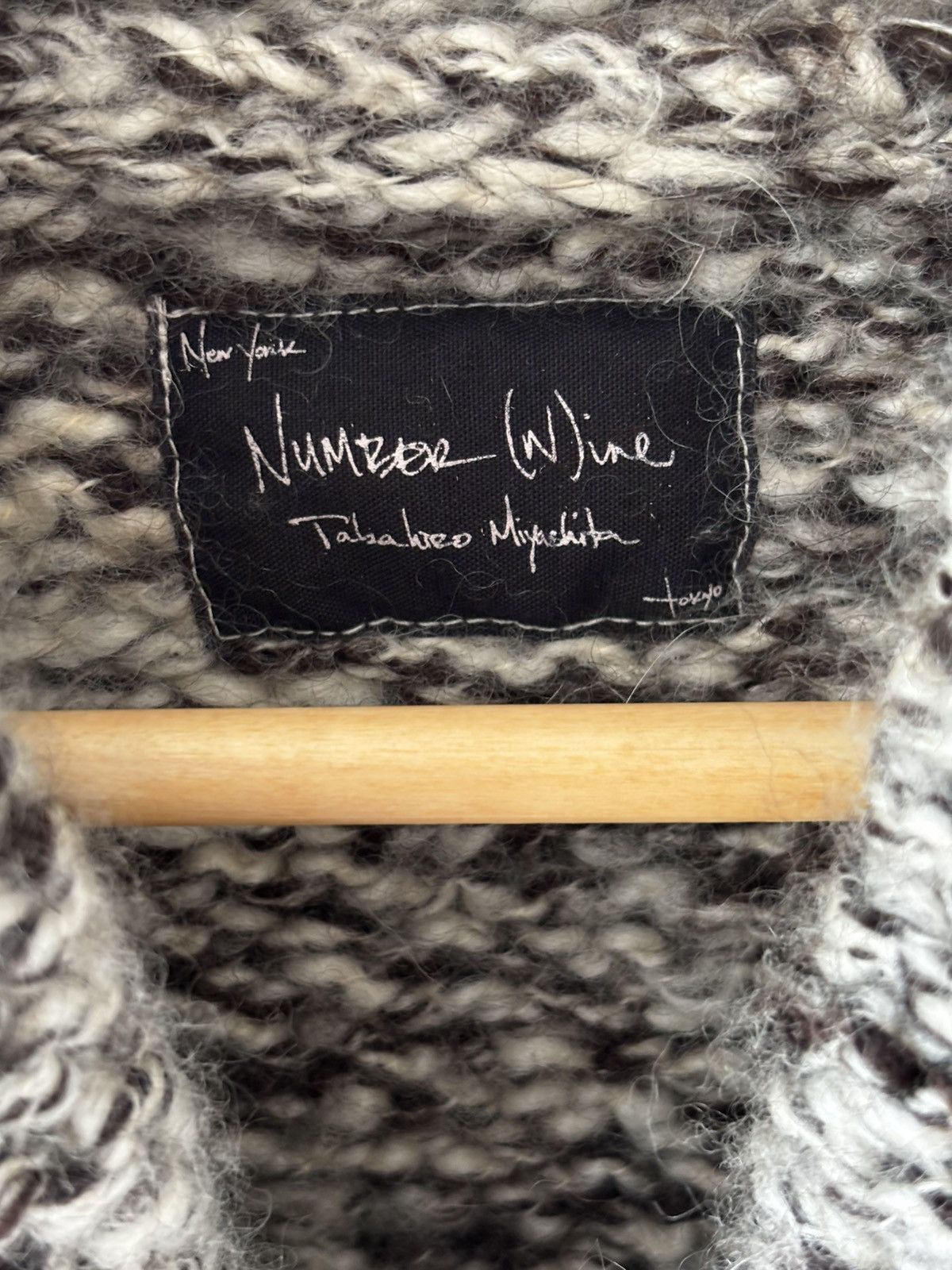 Number (N)ine Number (N)ine FW07 knit jacket Size US L / EU 52-54 / 3 - 4 Thumbnail
