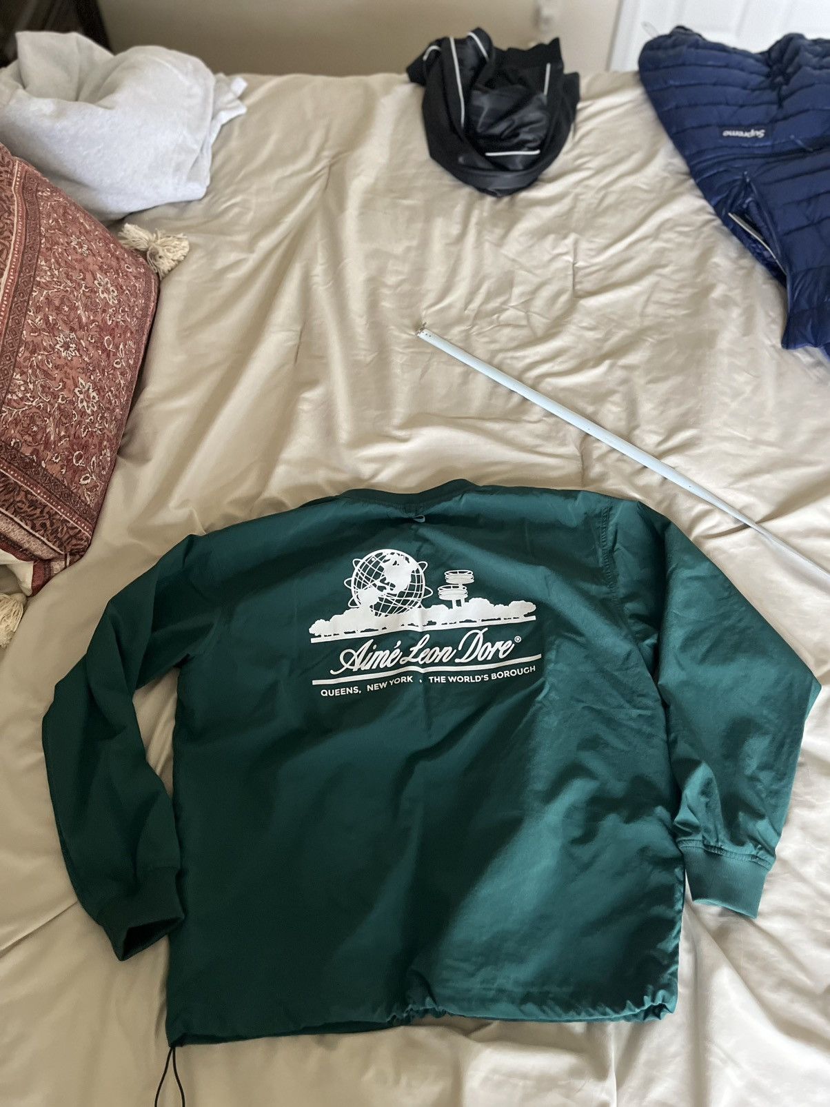 Aime Leon Dore Aime Leon Dore Unisphere crewneck pullover “Botanical Green” Size US S / EU 44-46 / 1 - 6 Thumbnail