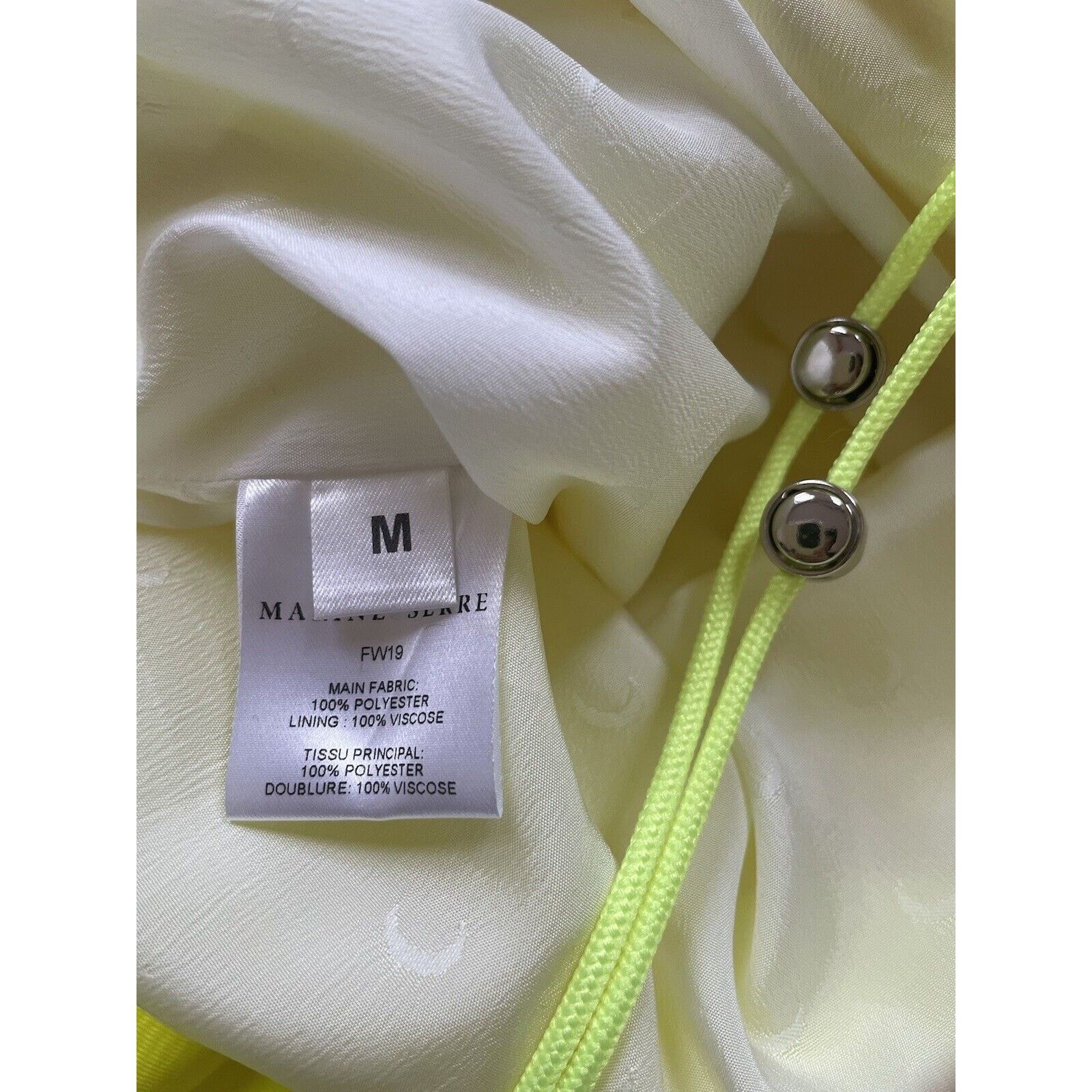 Marine Serre FW19 Marine Serre Radiation Neon Moire Jacket Trouser Set Size US L / EU 52-54 / 3 - 14 Thumbnail