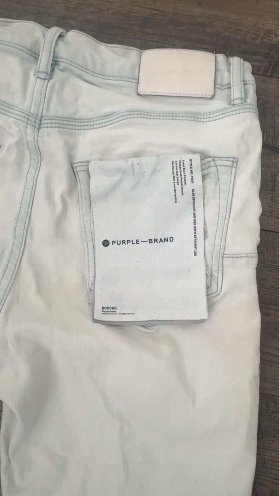 Purple Brand Sky blue purple brand jeans Size US 30 / EU 46 - 5 Thumbnail