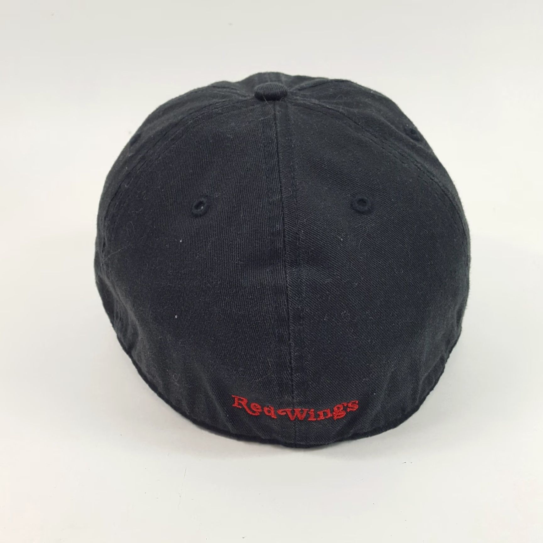 NHL VINTAGE ’47 Detroit Red Wings NHL Baseball Cap Hat Fitted Size M Black Twill Retro 90s Mens Size ONE SIZE - 5 Thumbnail