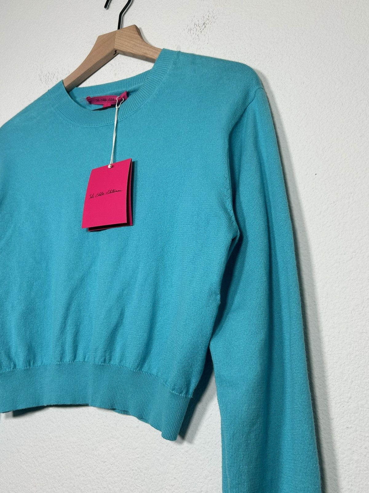 The Elder Statesman NWT! Cropped Wide Fit Sweater Size US XS / EU 42 / 0 - 3 Thumbnail