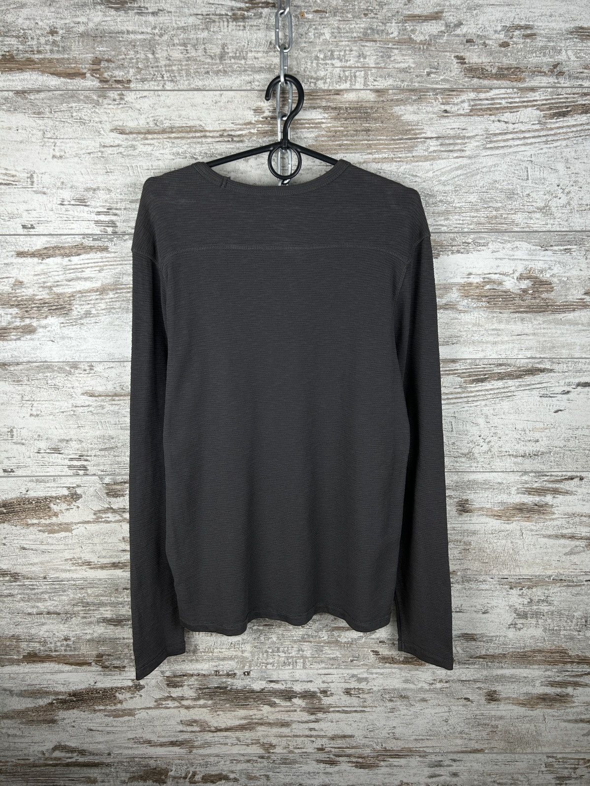Allsaints × Japanese Brand Mens Vintage AllSaints CLASH LS CREM longsleeve T-shirt y2k Size US S / EU 44-46 / 1 - 10 Thumbnail