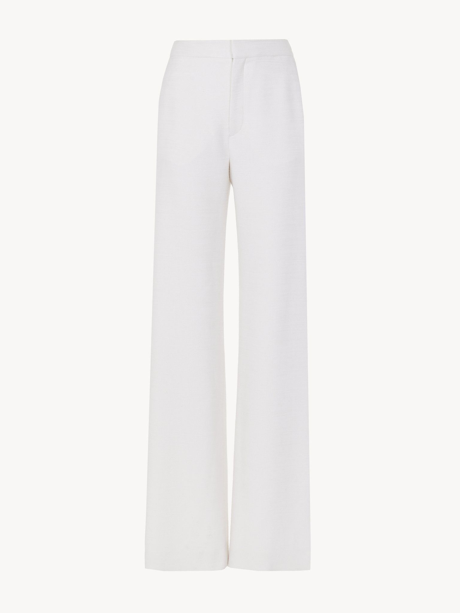 o1loc1c0325 CHC24 Trouser in Eden White