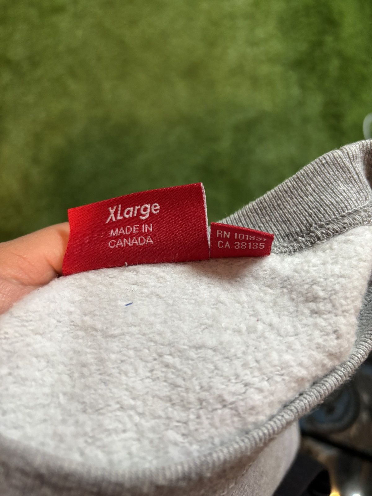 Supreme Supreme Stacked Crewneck Heather Grey Size US XL / EU 56 / 4 - 11 Thumbnail