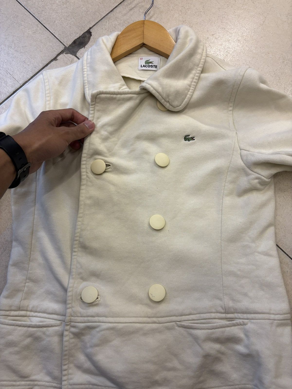 Lacoste Vintage Lacoste Button Up 🔥 Size XS / US 0-2 / IT 36-38 - 8 Thumbnail
